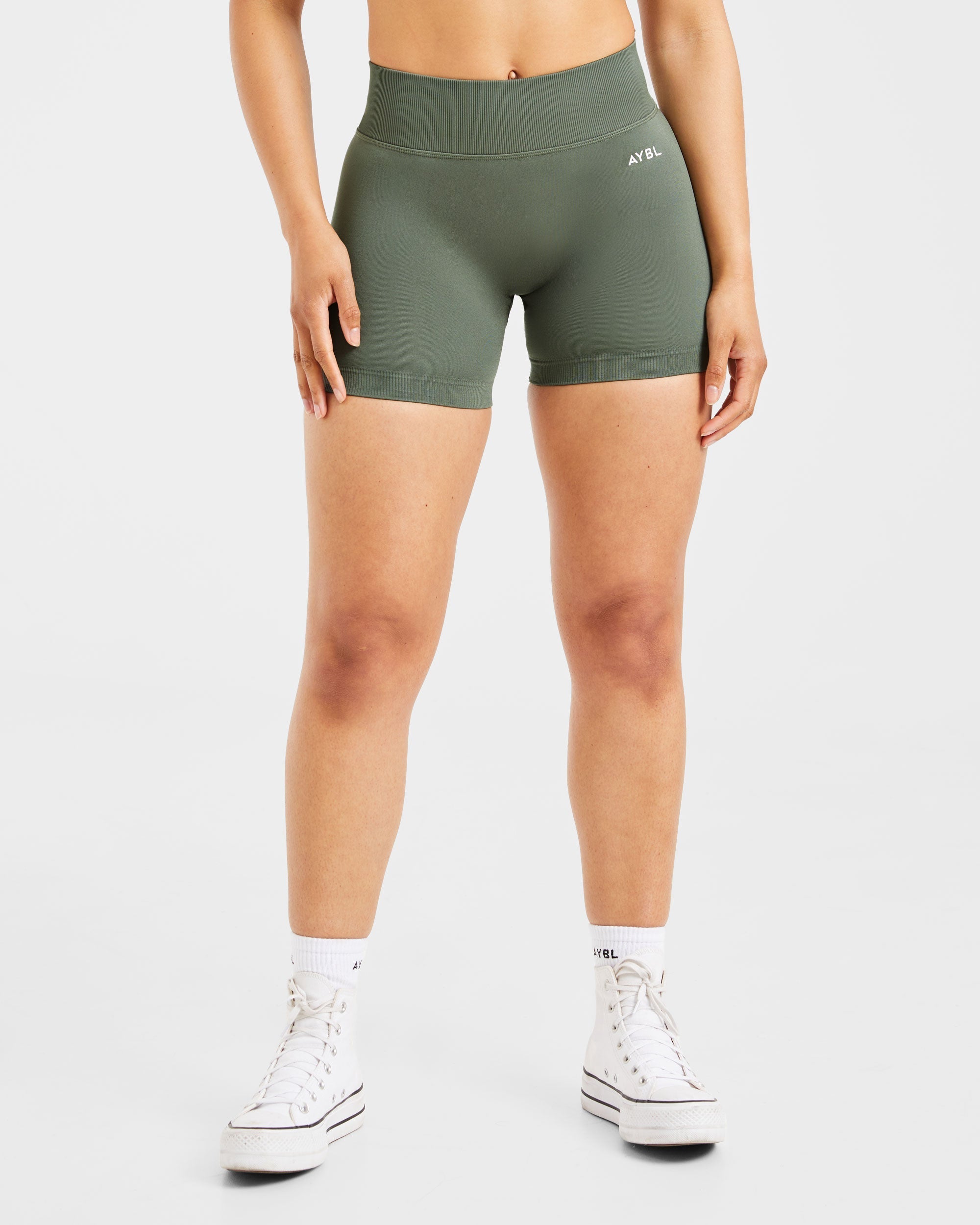 Adapt Seamless Shorts | 4.5" - Green