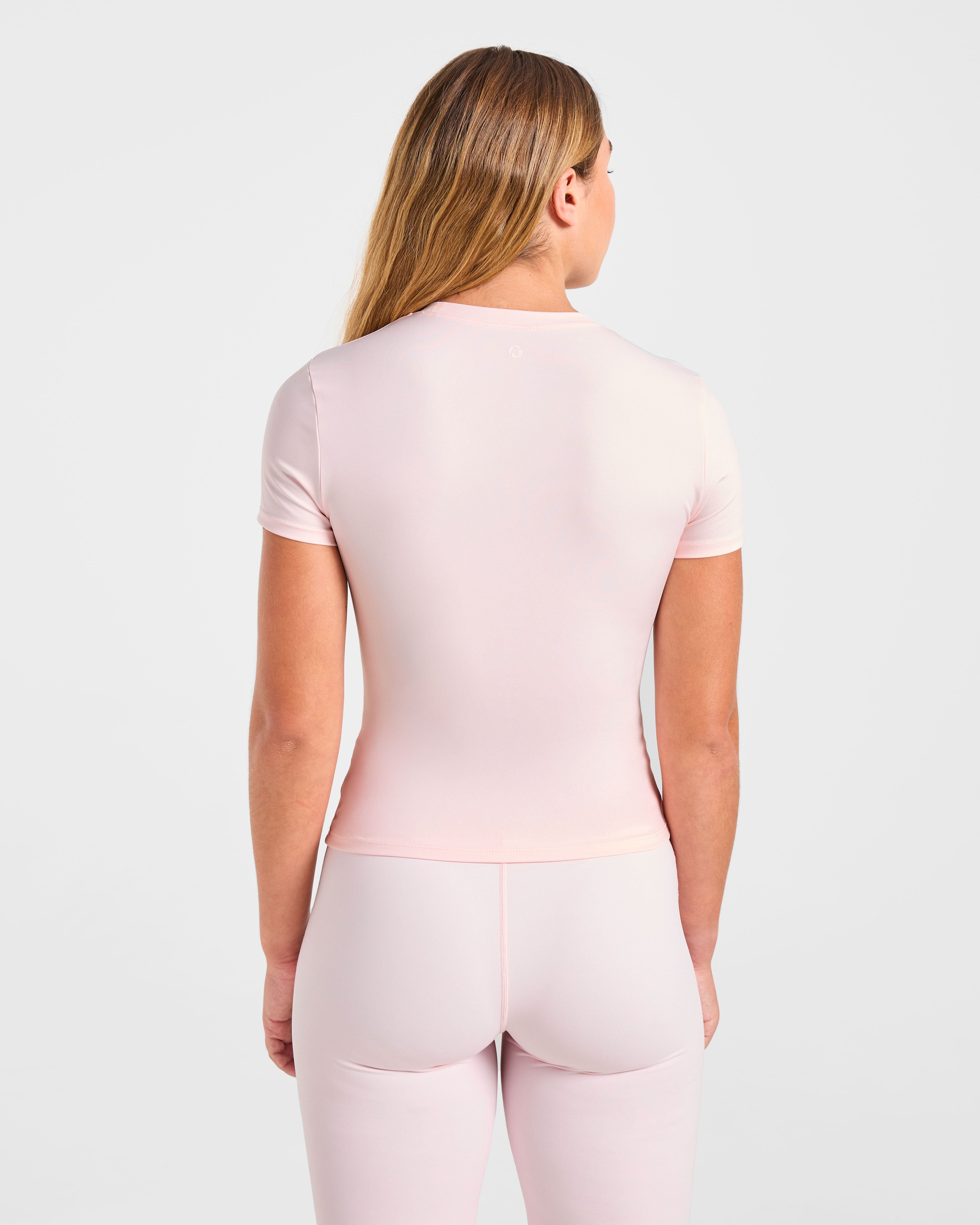 Sculpt T Shirt - Pastel Pink