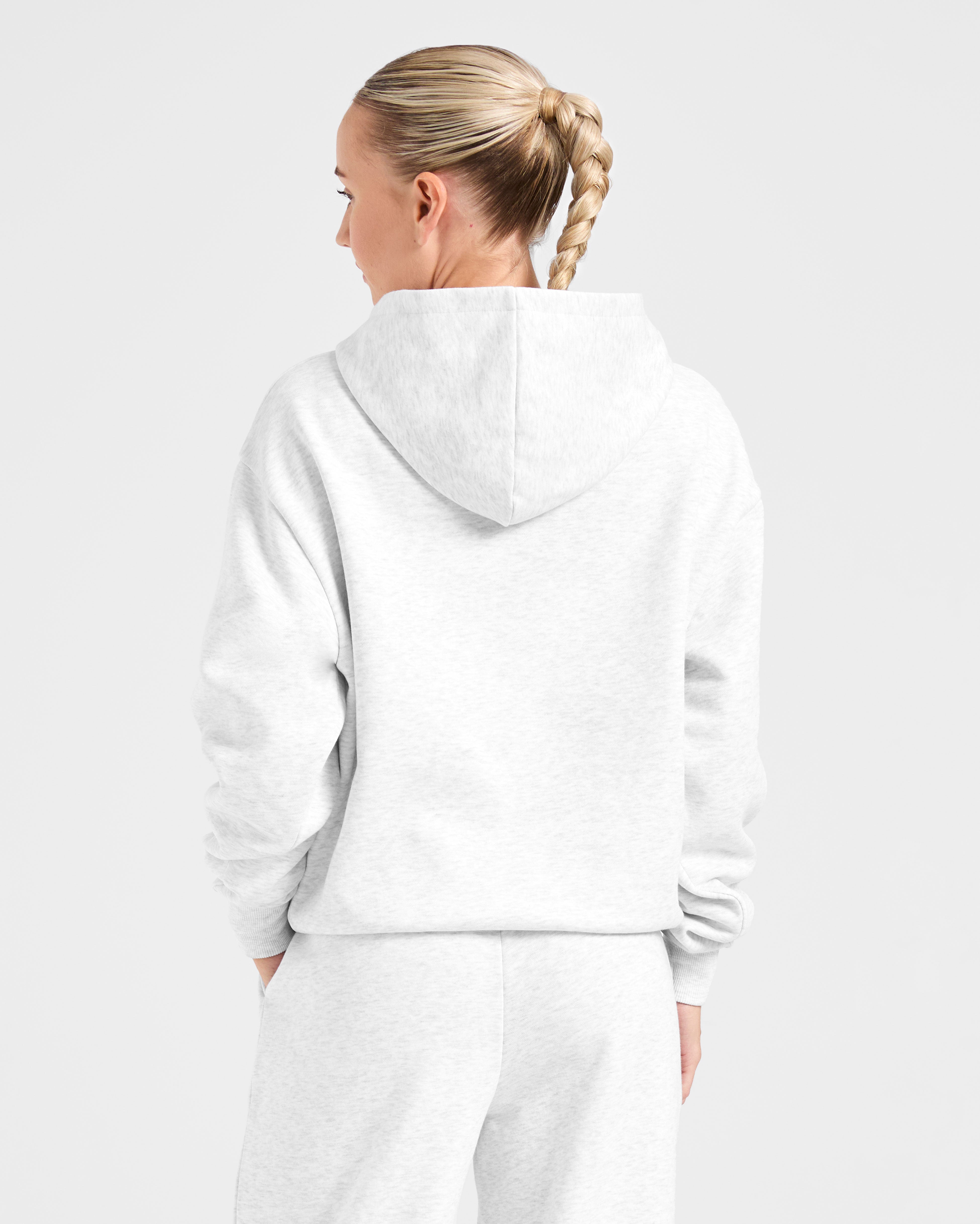 Lifestyle Oversized Hoodie - Heather Grey