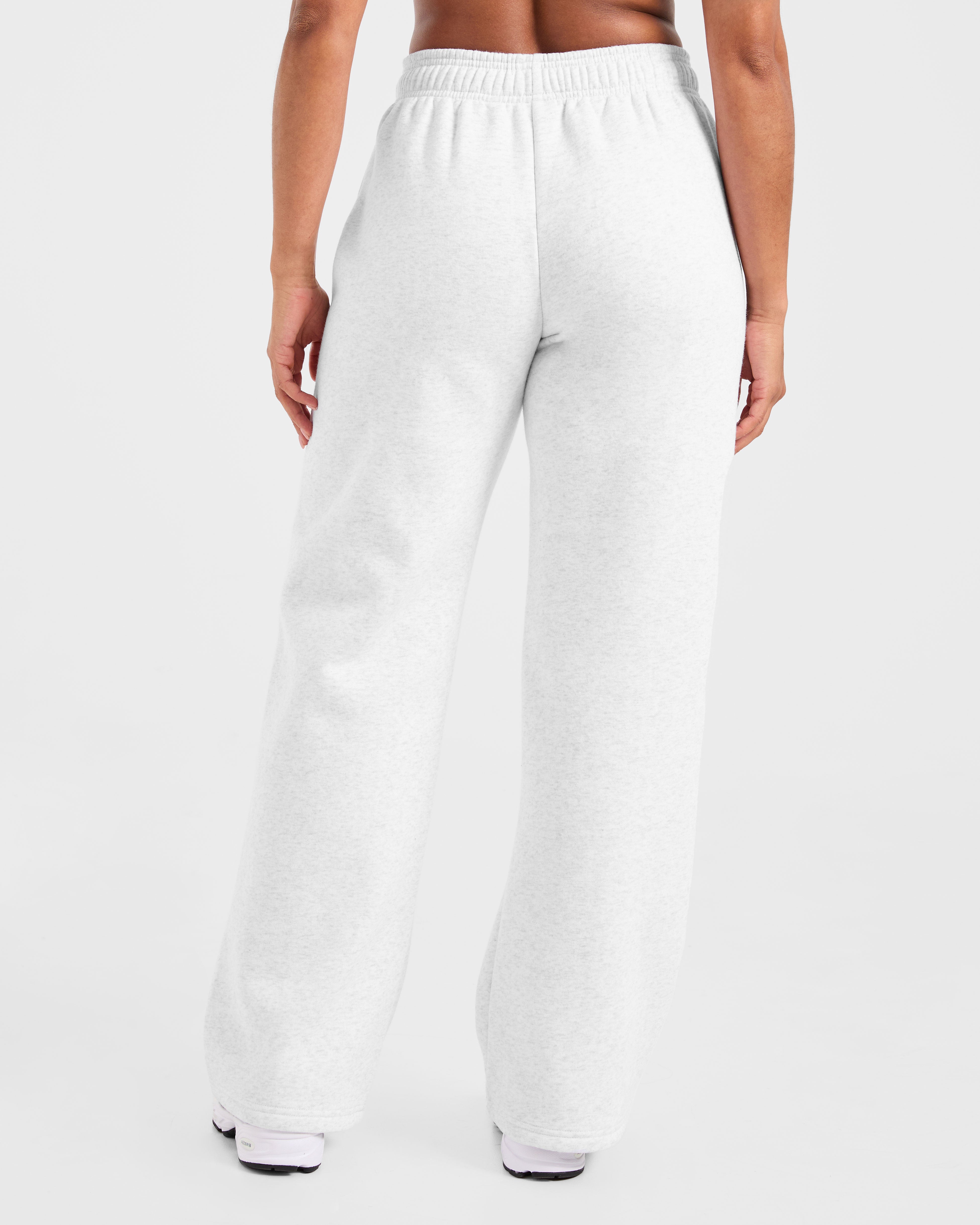 Varsity 2.0 Oversized Straight Leg Joggers - Heather Grey