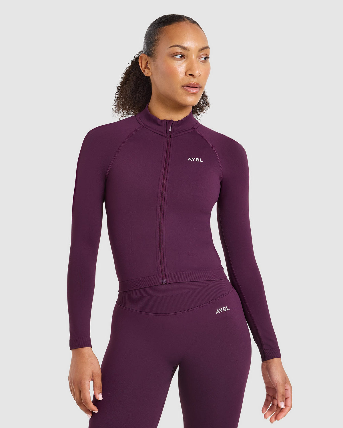 Enhance Seamless Jacket - Midnight Plum