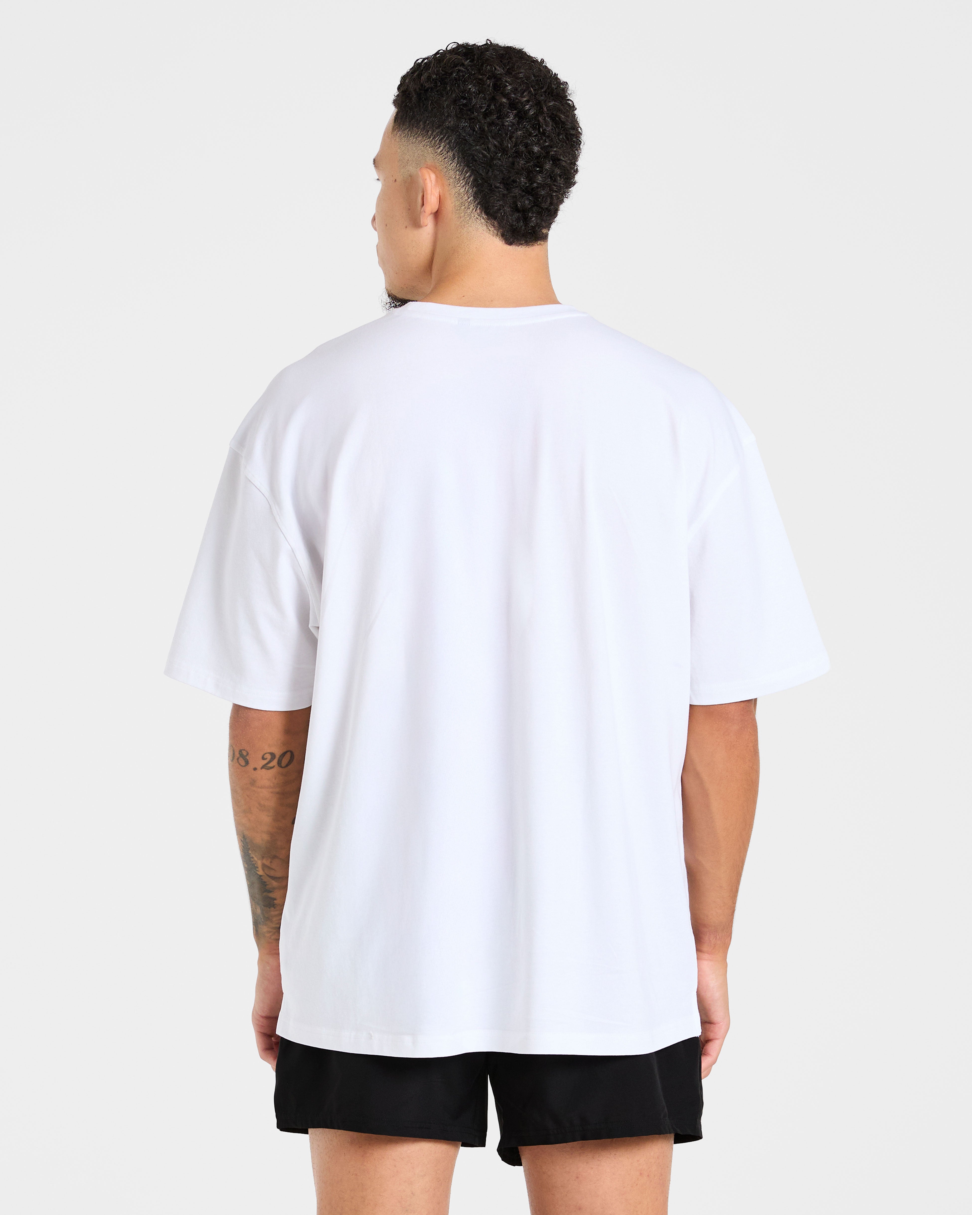 Force Oversized T Shirt - White