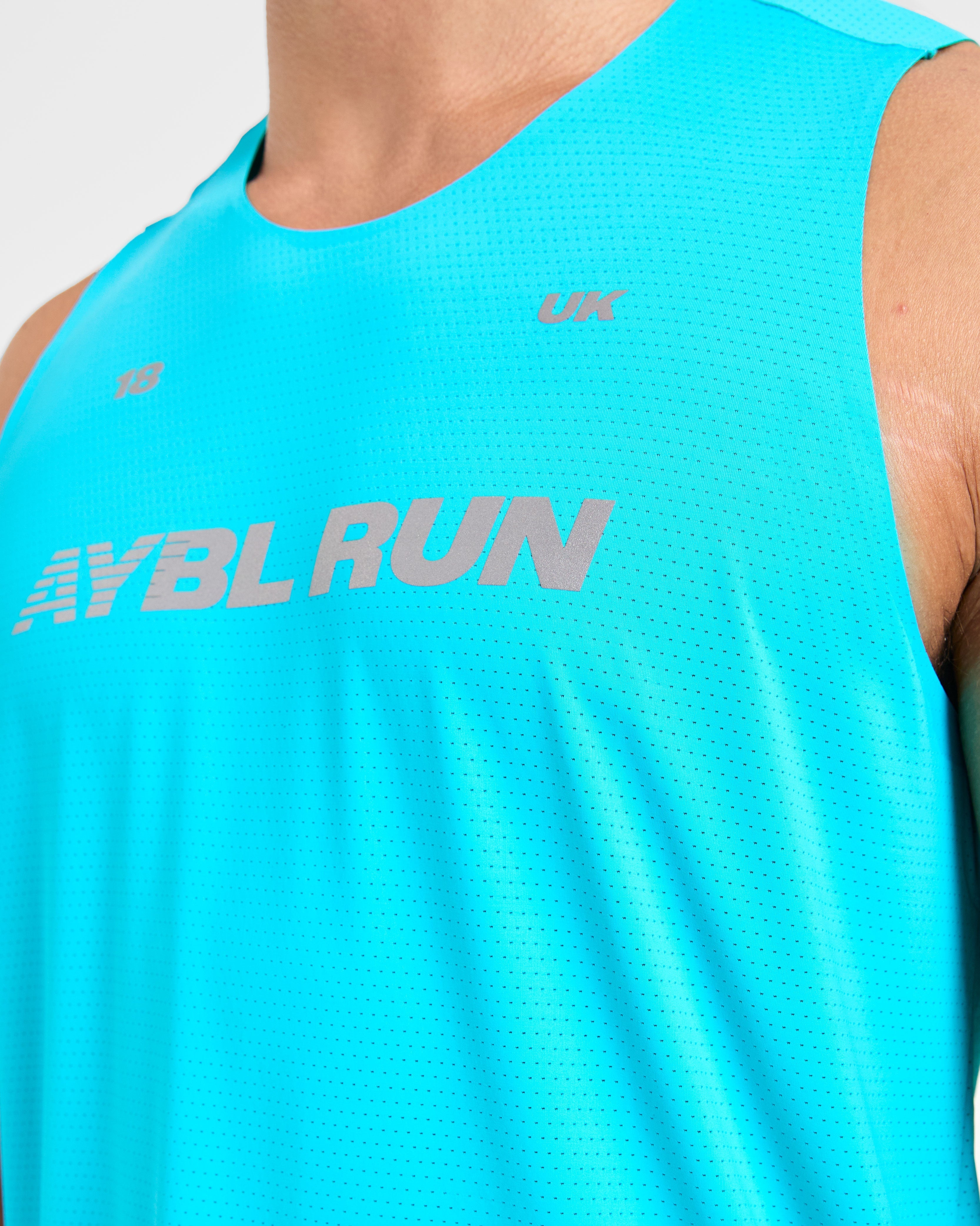 Run Loose Tank - Blaze Blue