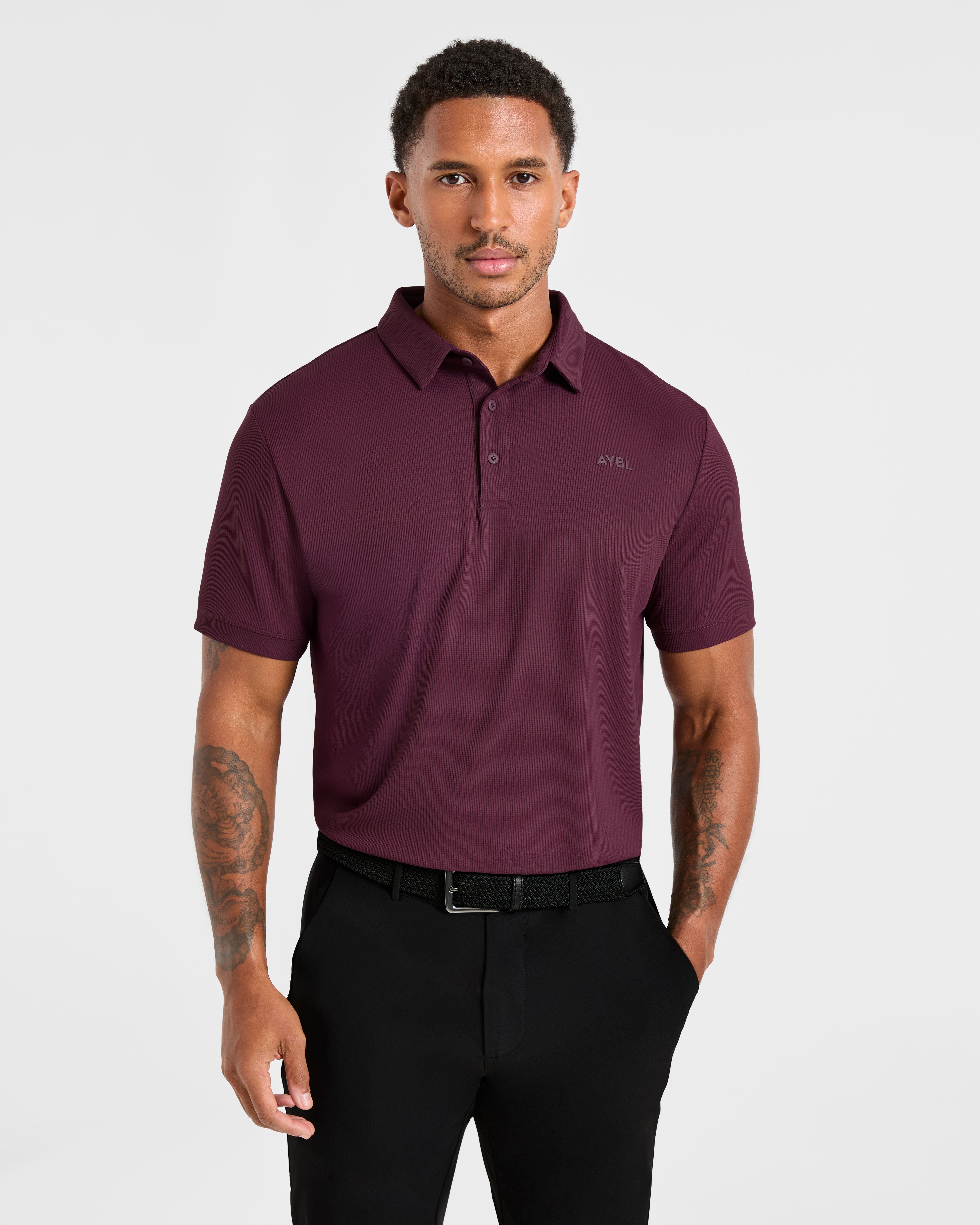 Precision Polo - Plum