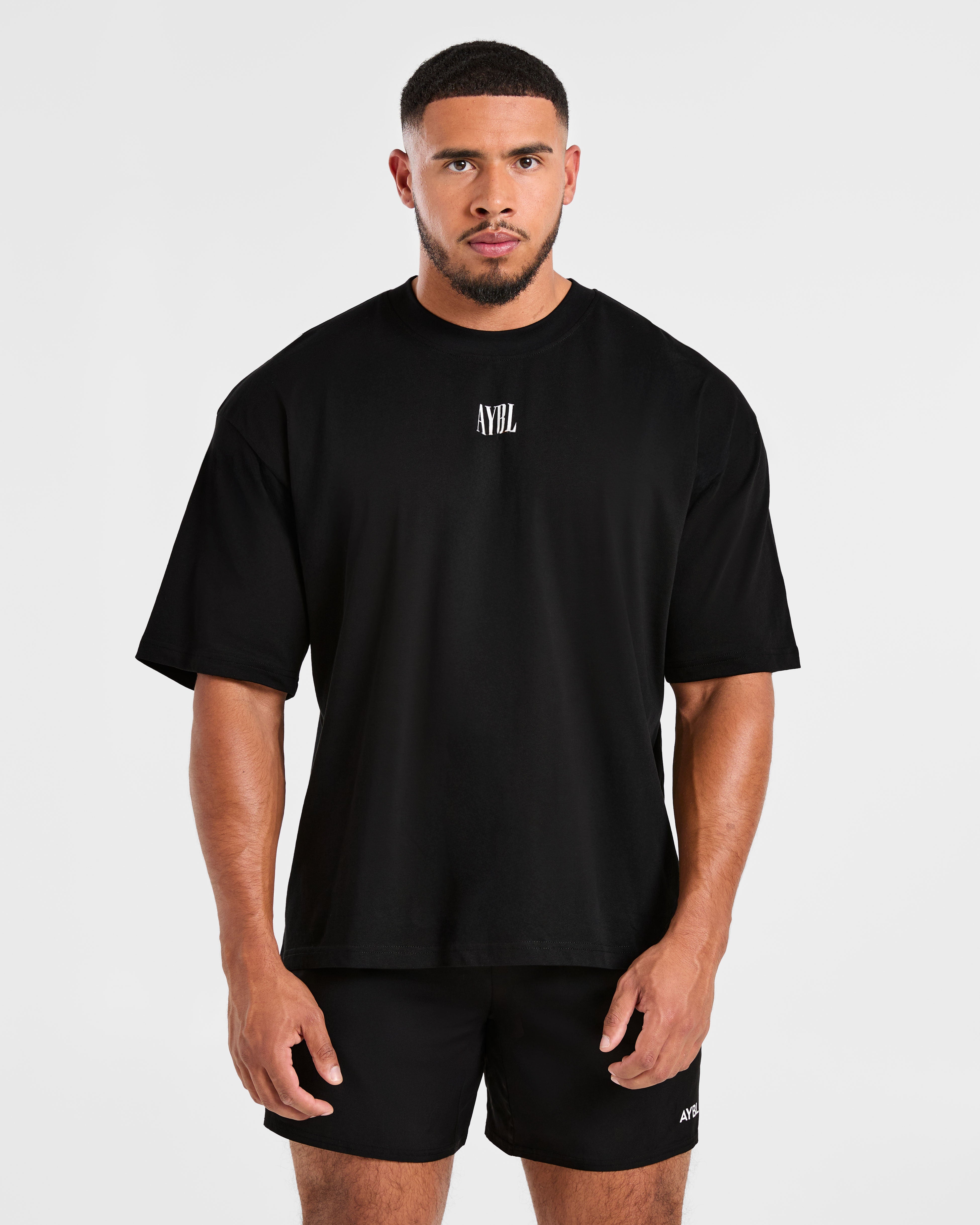 Wesley Vissers x Champion Mindset Oversized T Shirt - Black