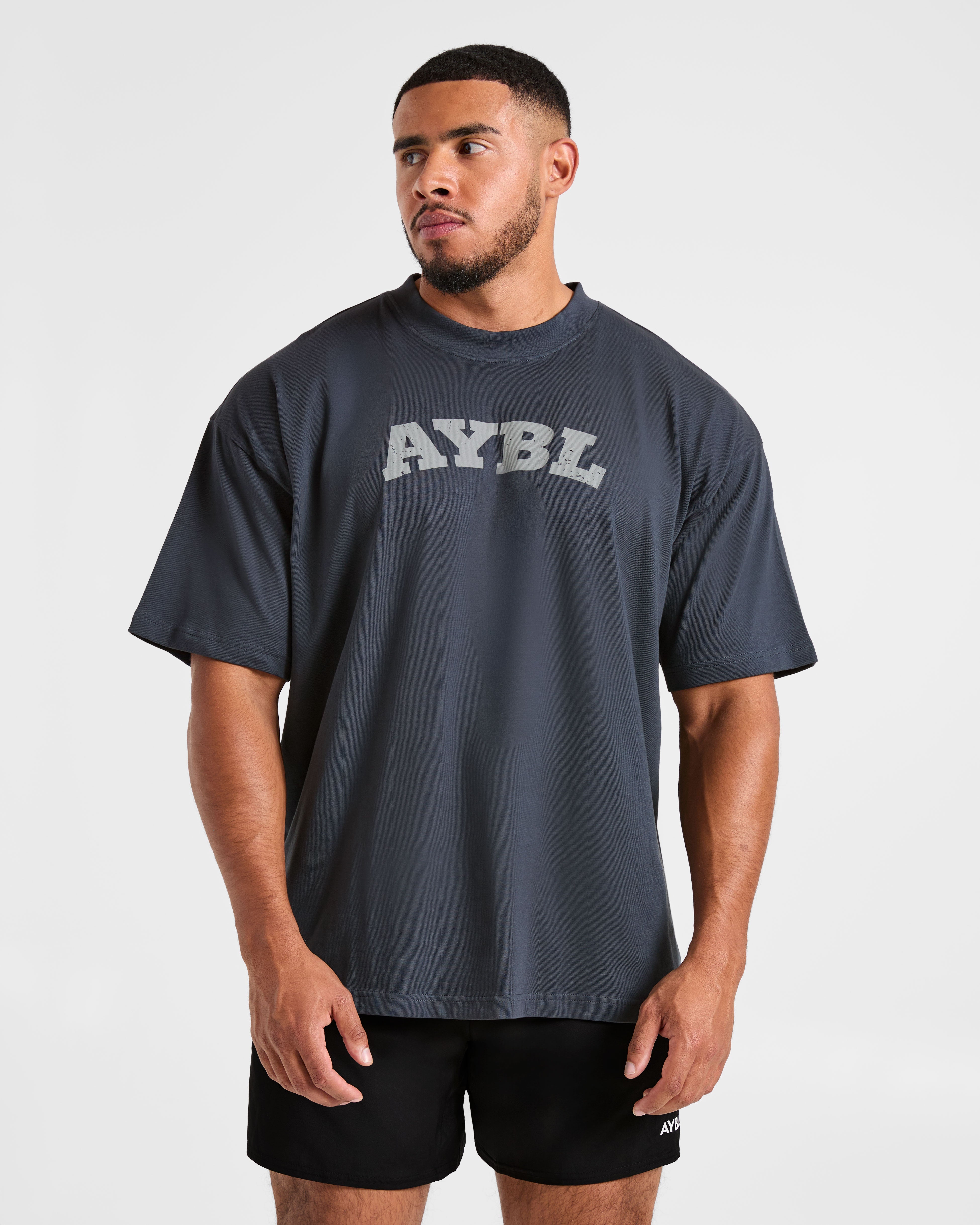 Elite Oversized T Shirt - Heavy Blue