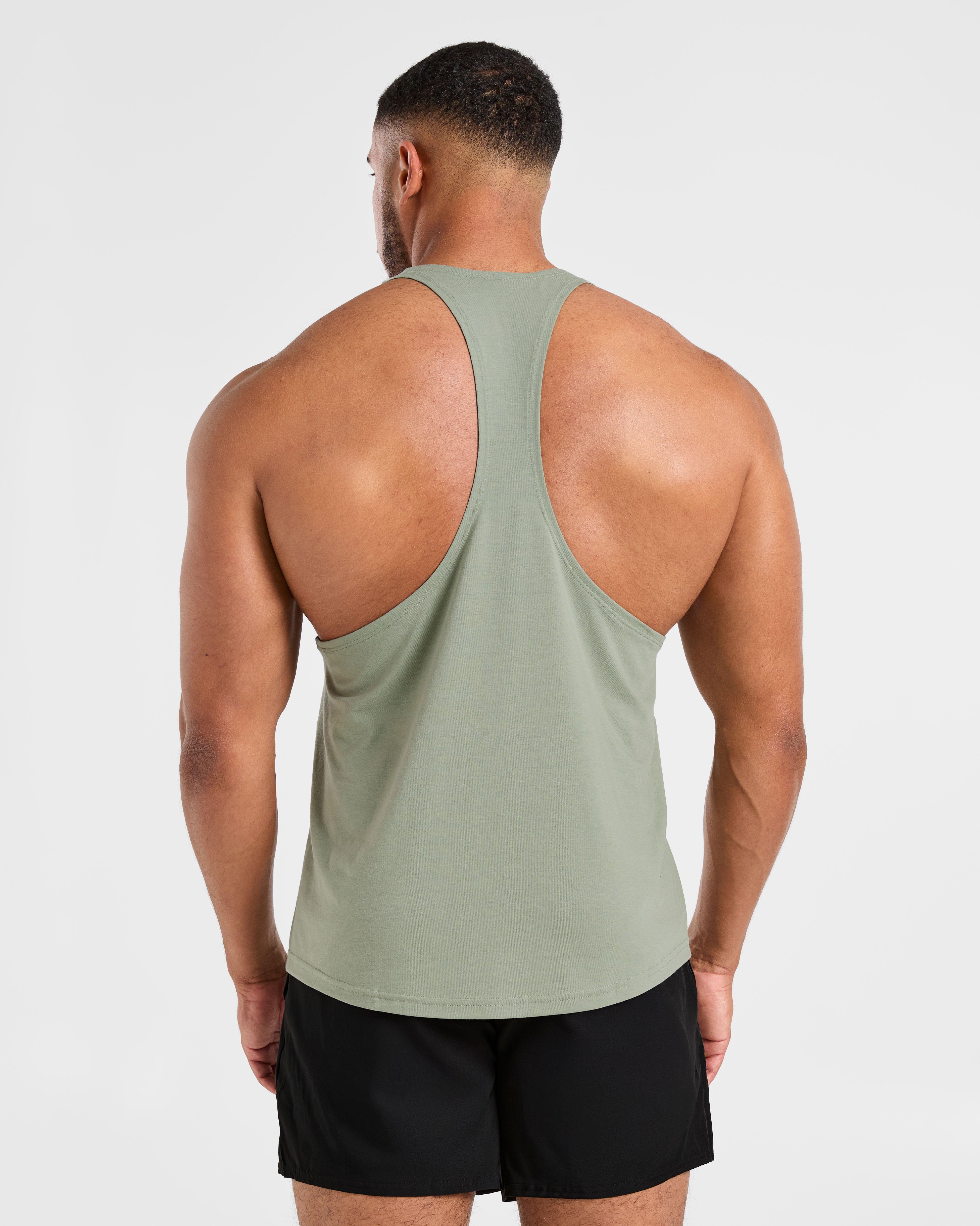 Essential Stringer - Muted Green