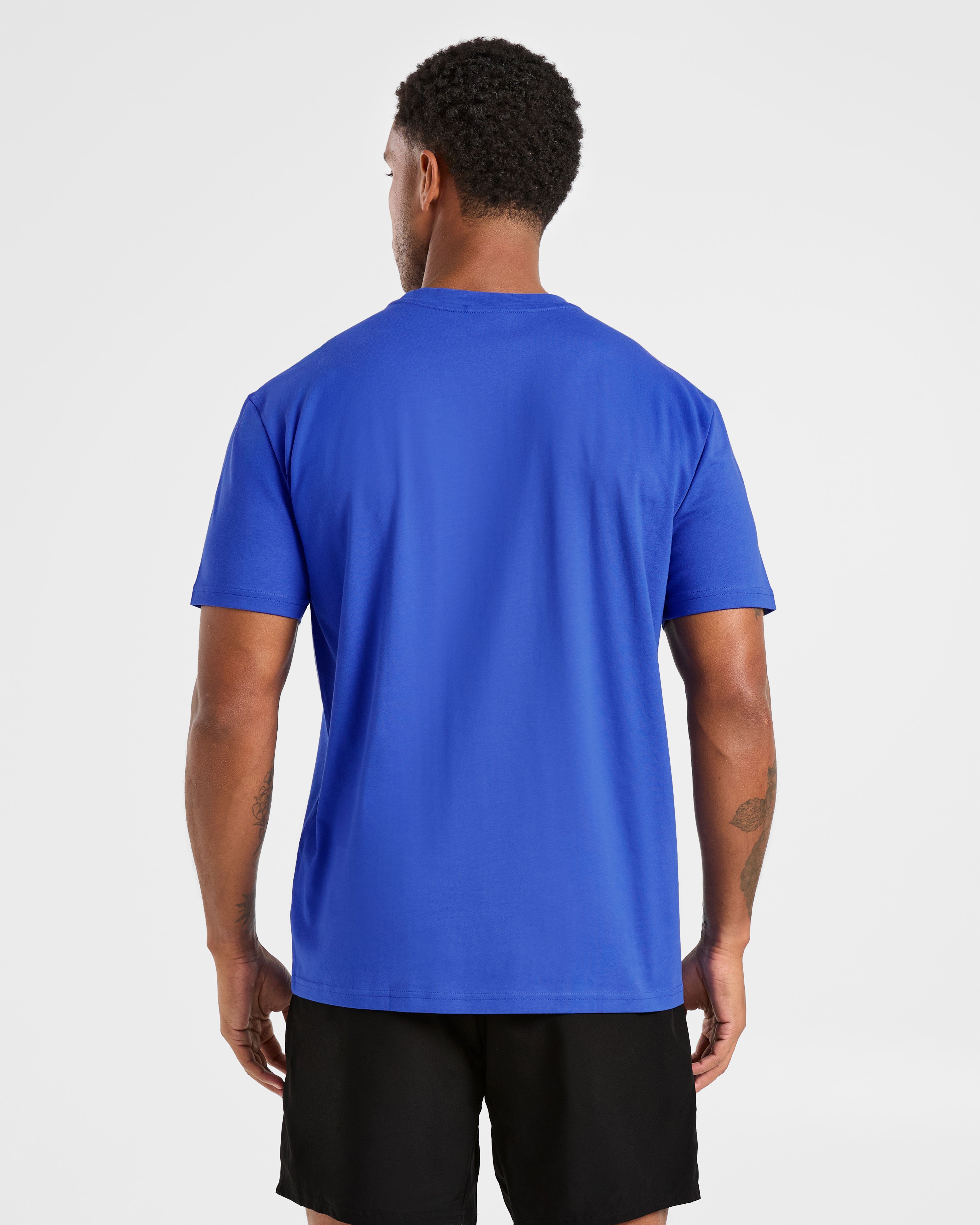 Essential T Shirt - Cobalt Blue