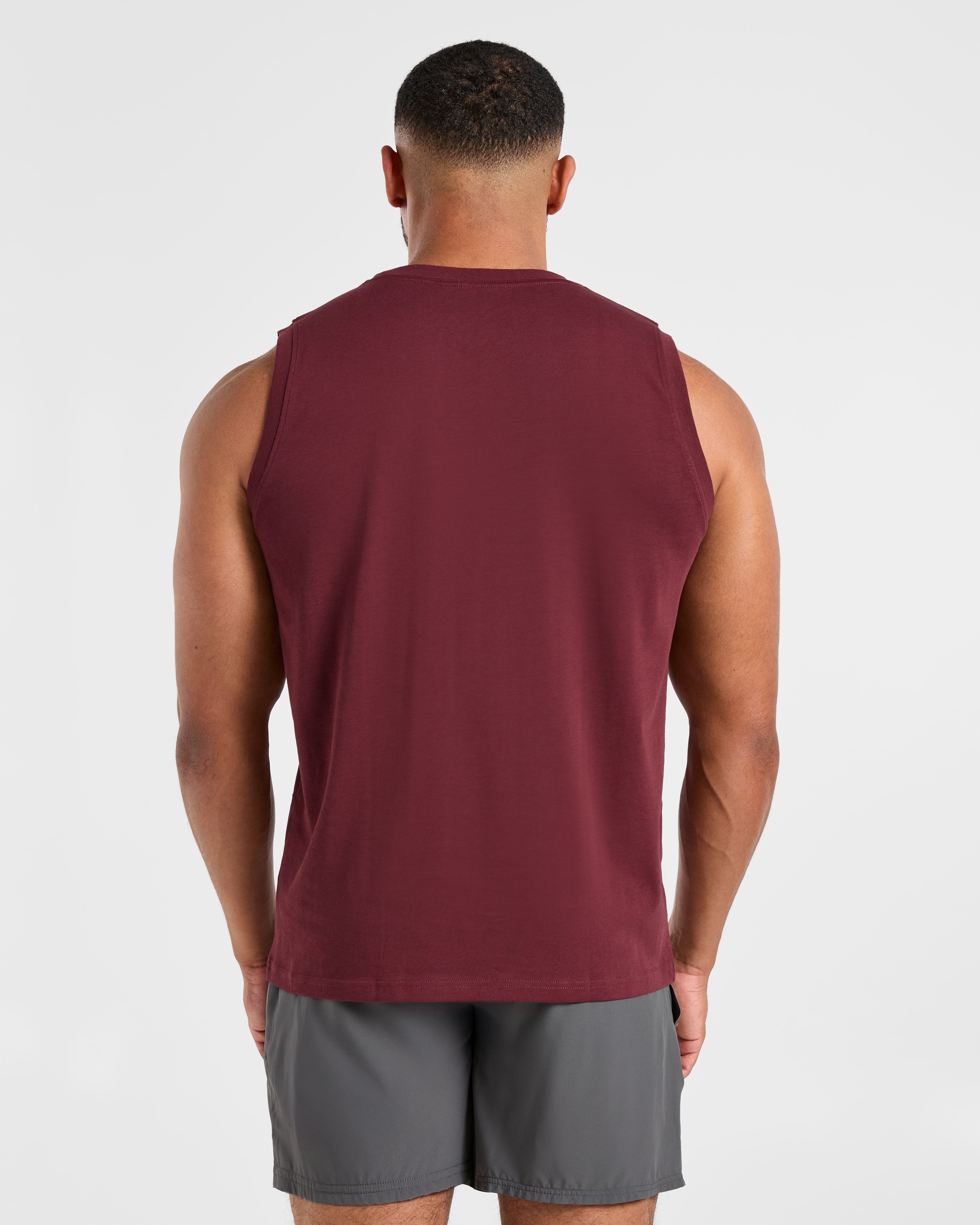 Essential Tank - Port Red
