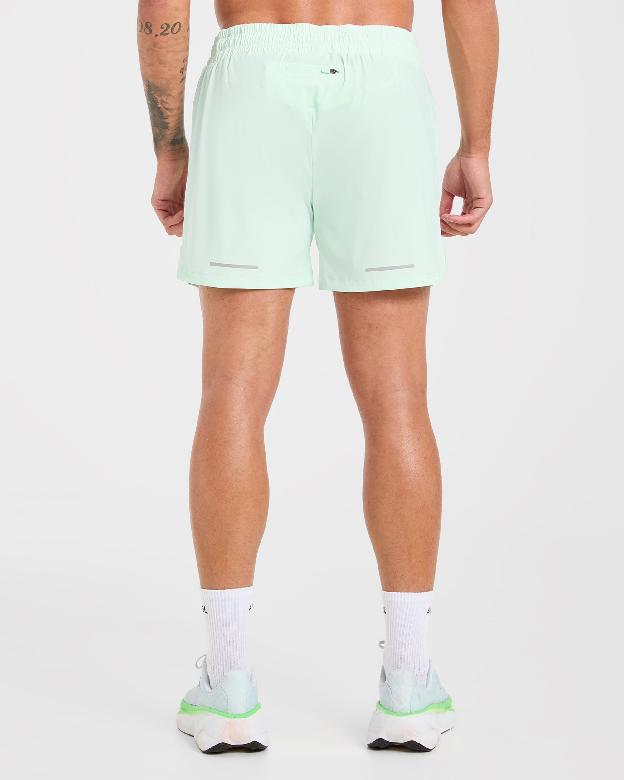 Run 5" Shorts - Cool Mint