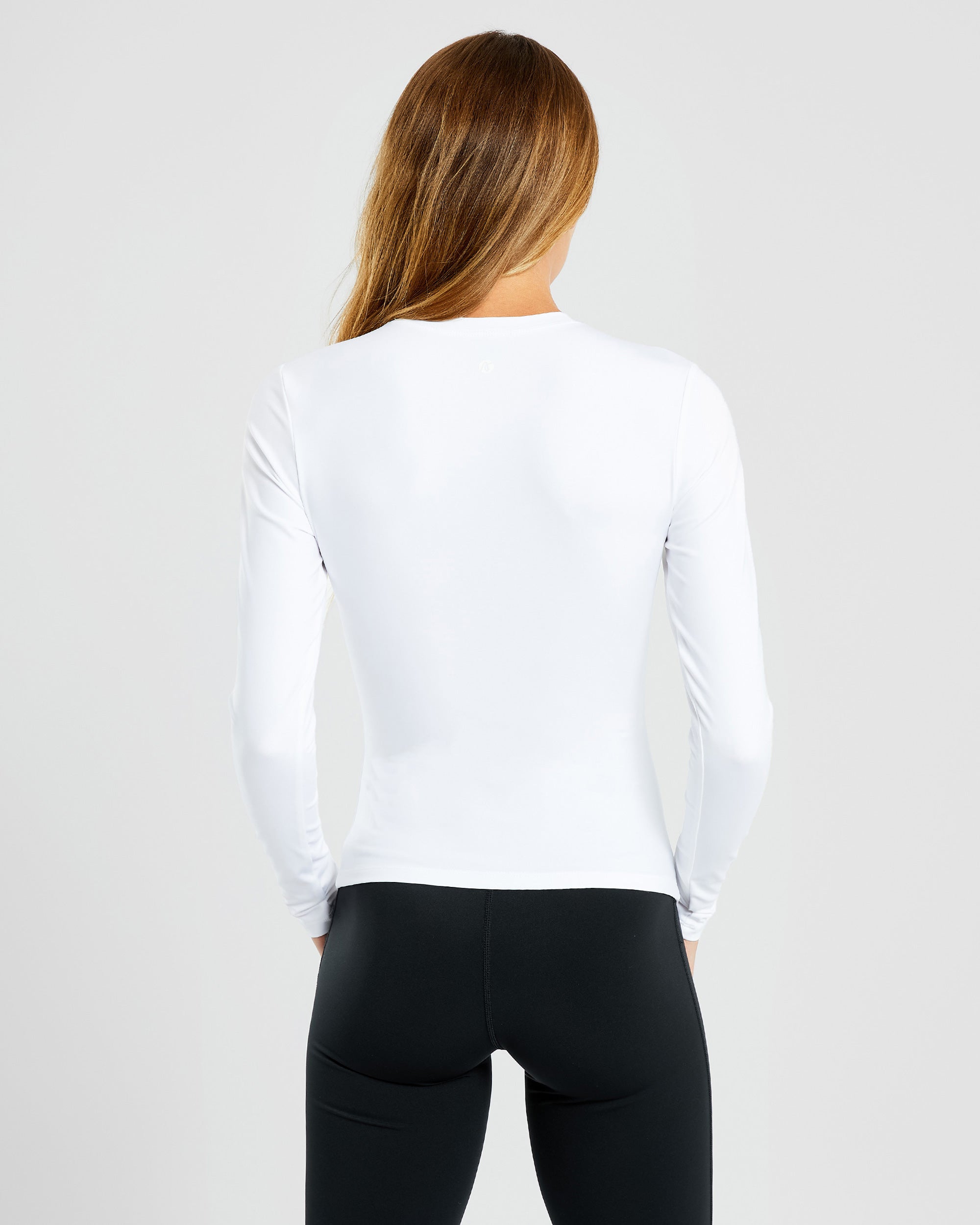 Sculpt Long Sleeve Top - White