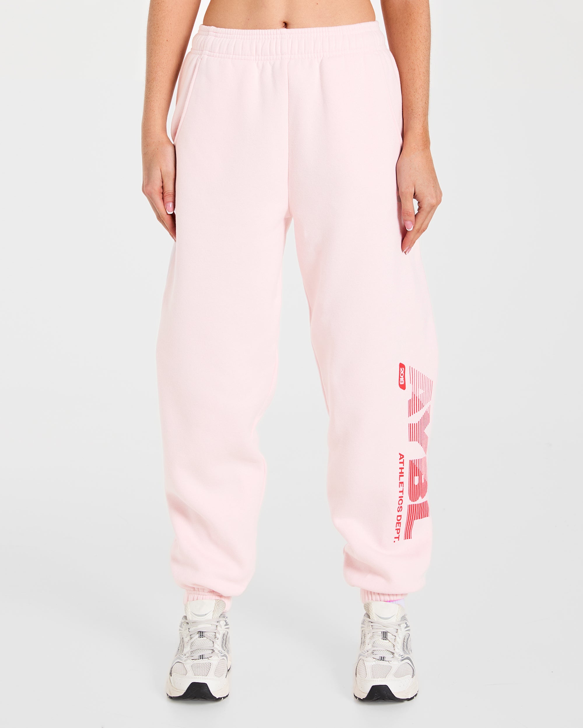 Athletics Dept Oversized Joggers - Pink