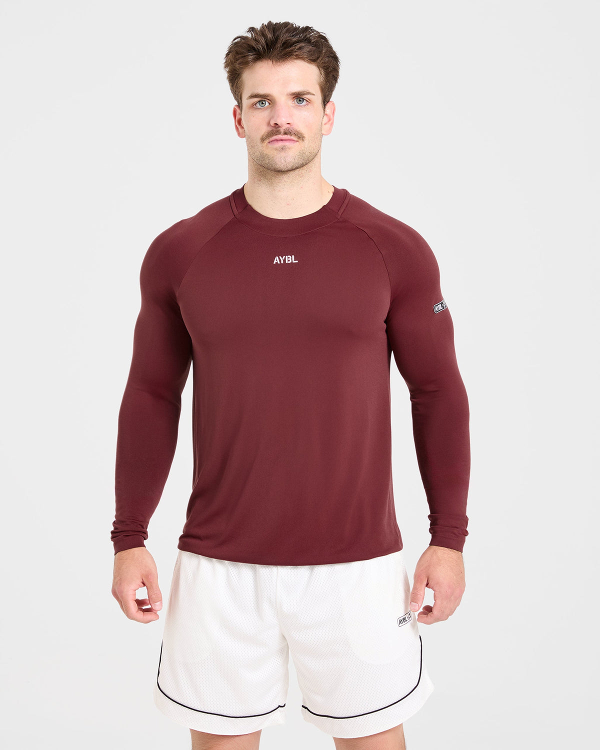 Cam Kissel x Seamless Long Sleeve - Burgundy