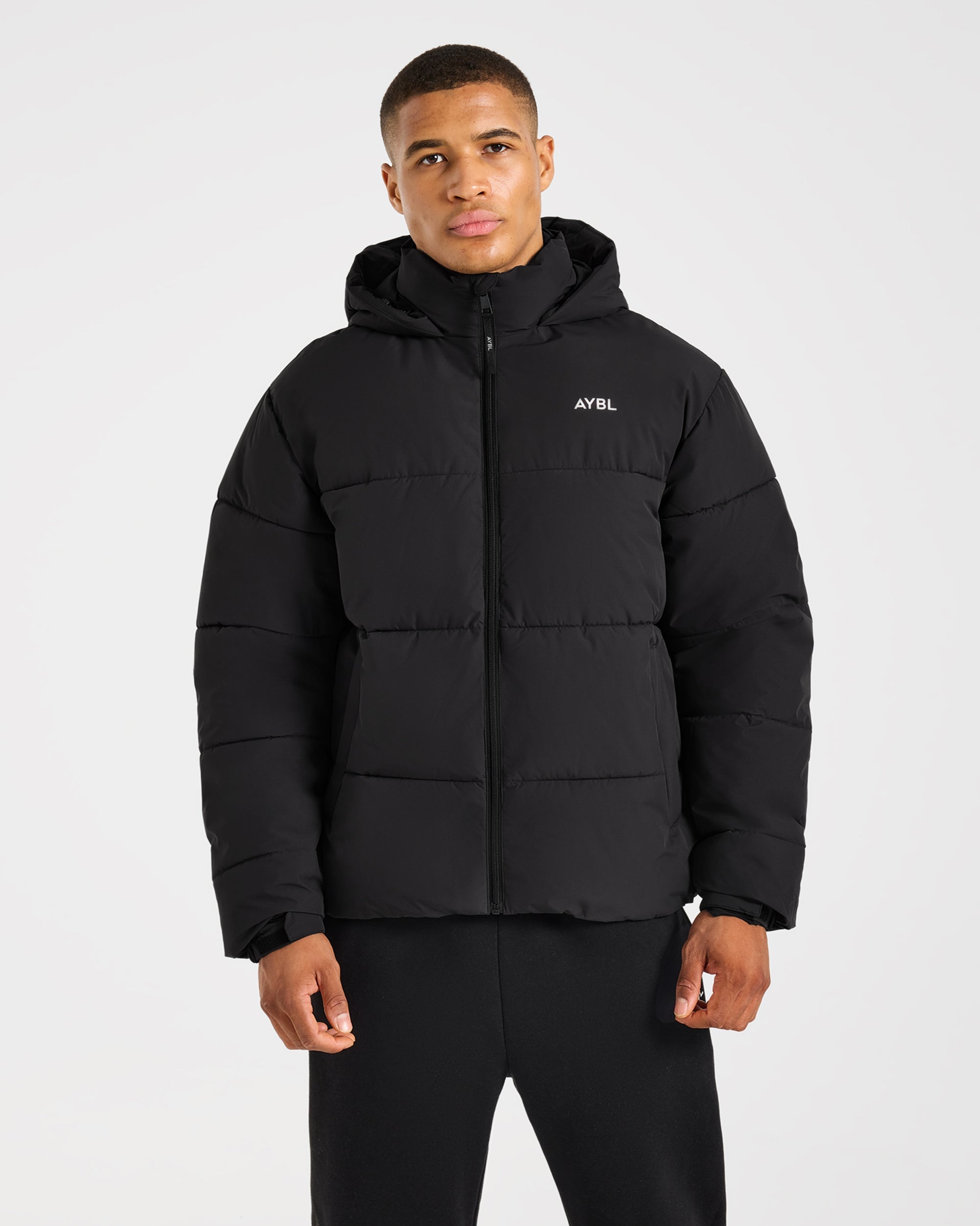 Classic Puffer Coat - Black