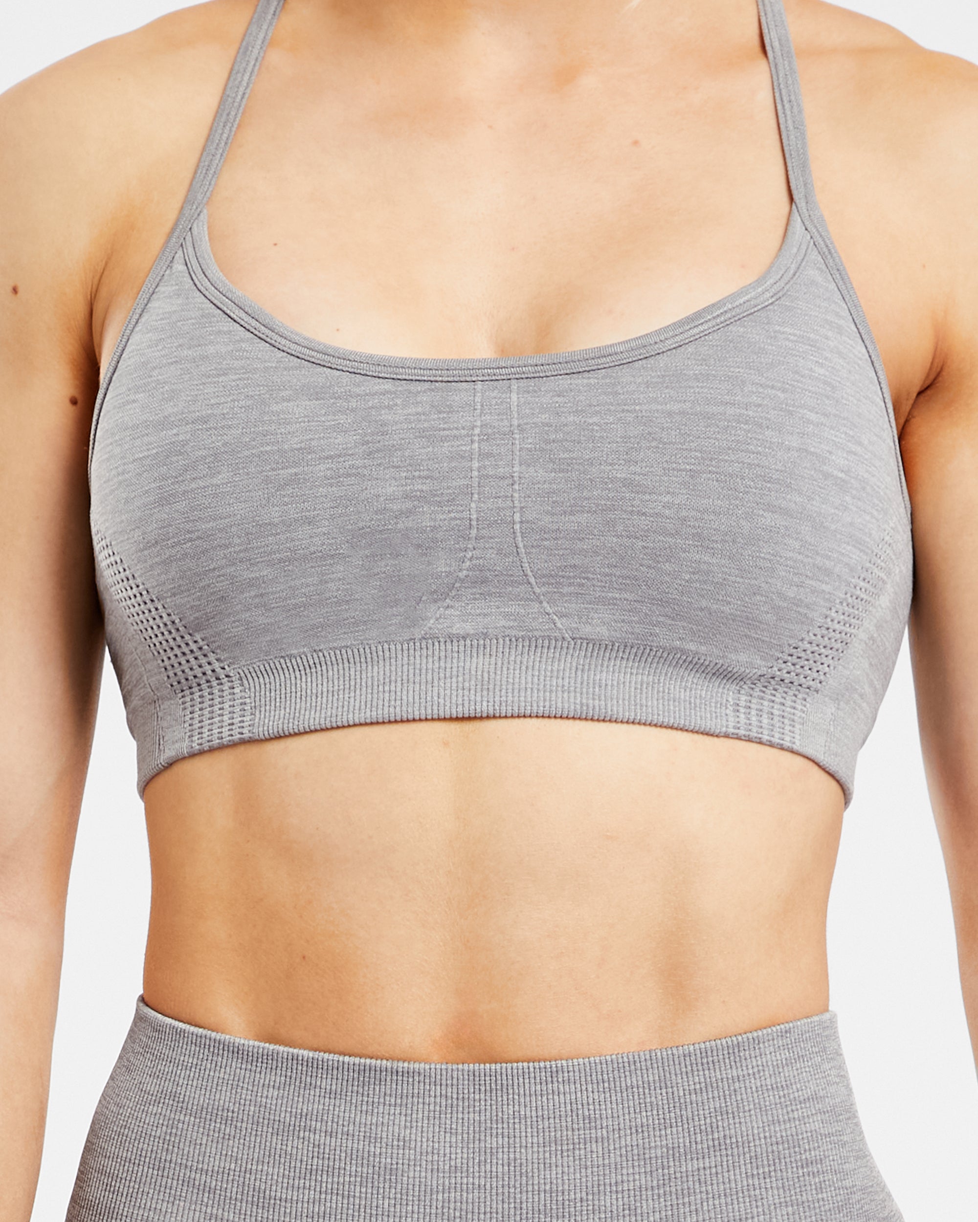 Revive Seamless Sports Bra - Grey Marl