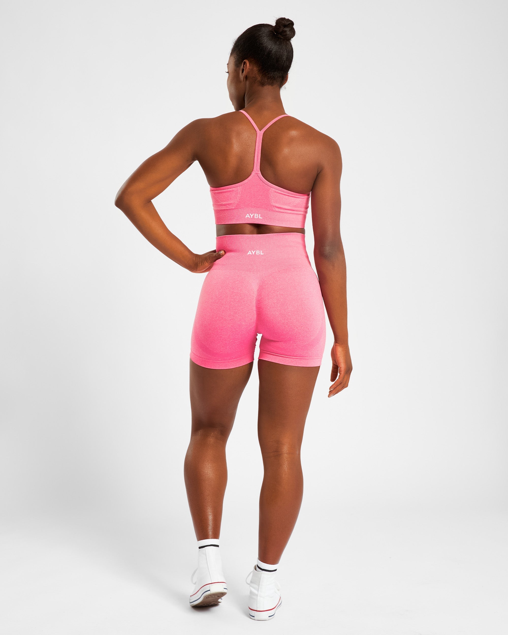 Empower Seamless Sports Bra - Pink Marl