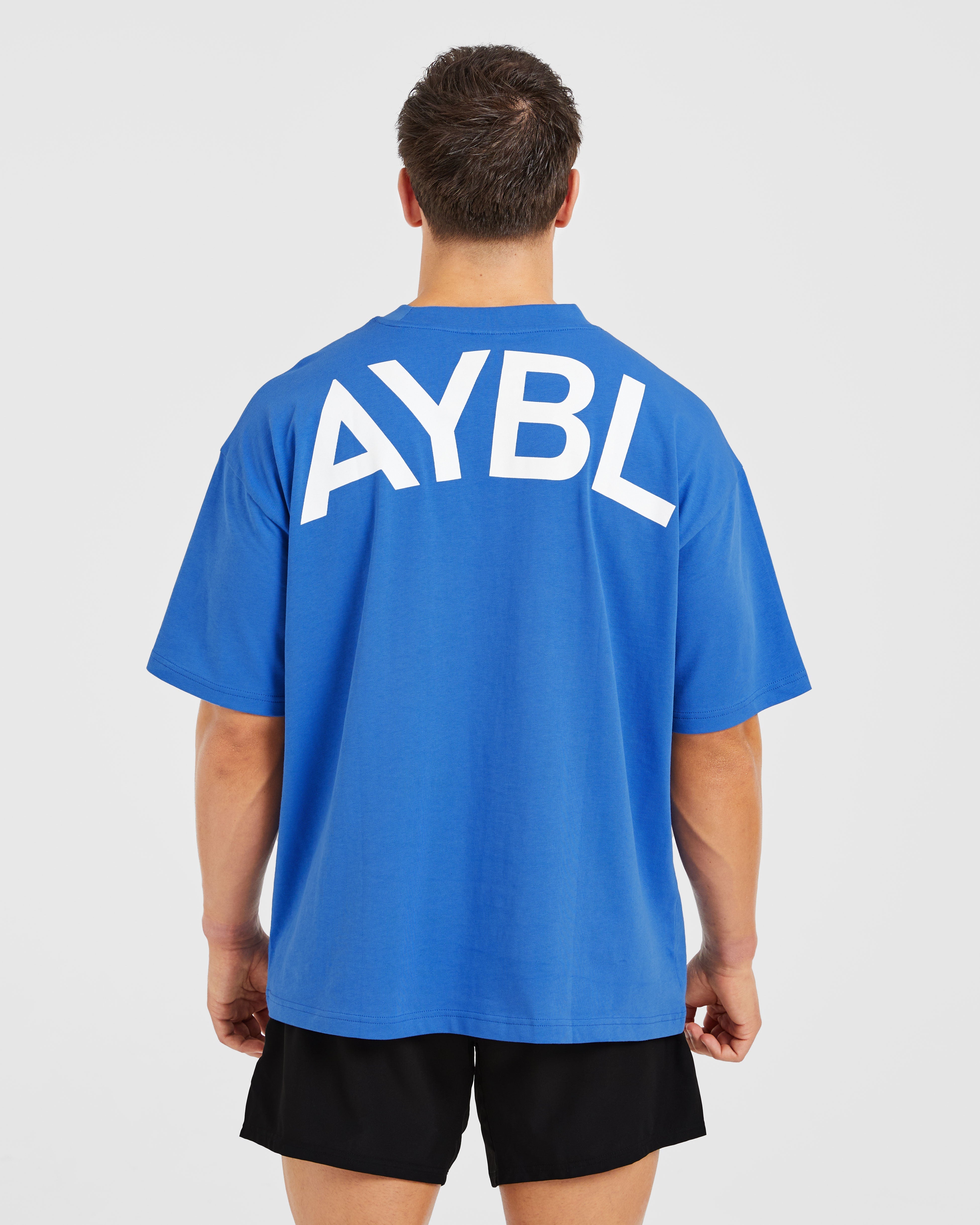 Essential Oversized T Shirt - Cobalt