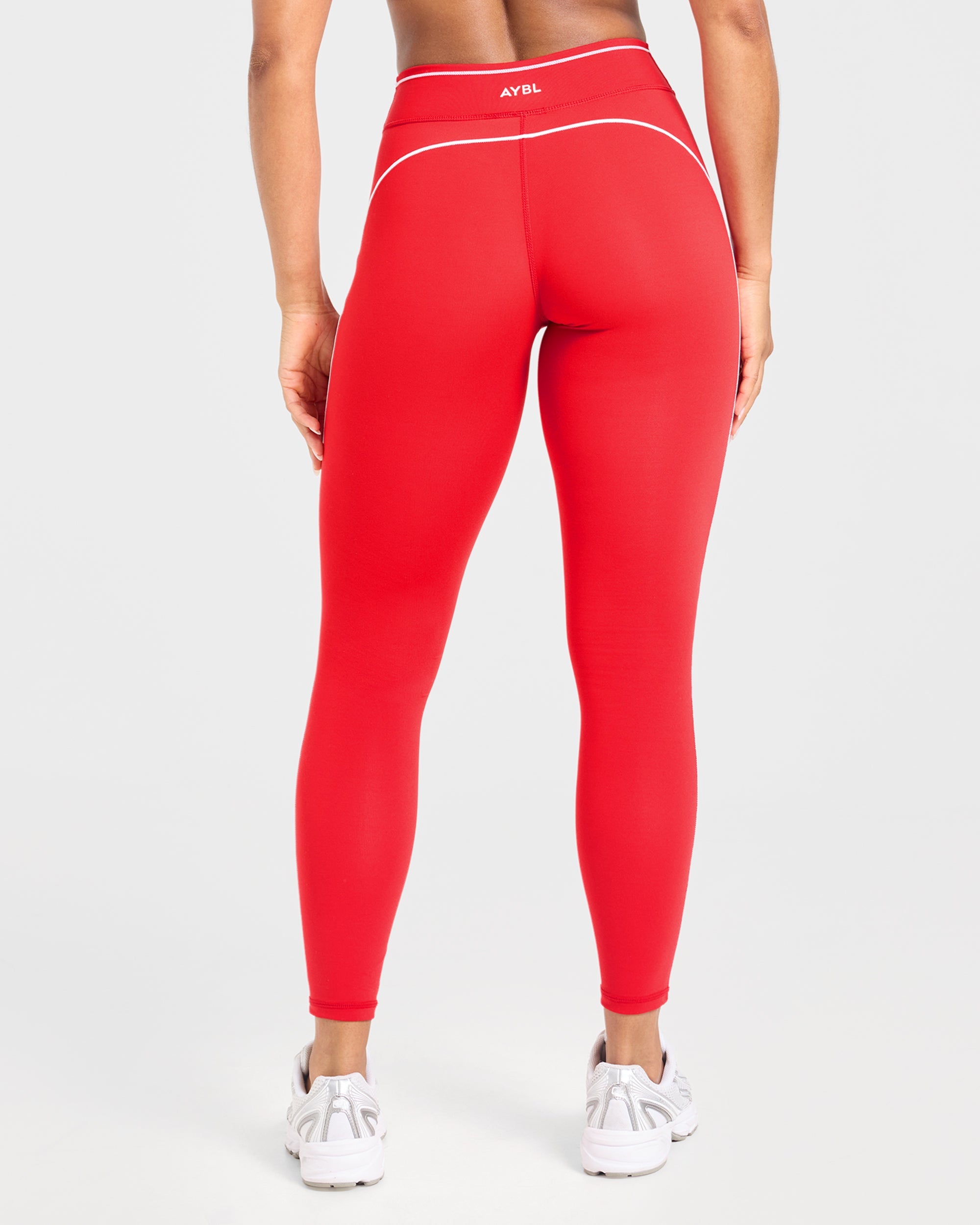 Form Leggings - Red