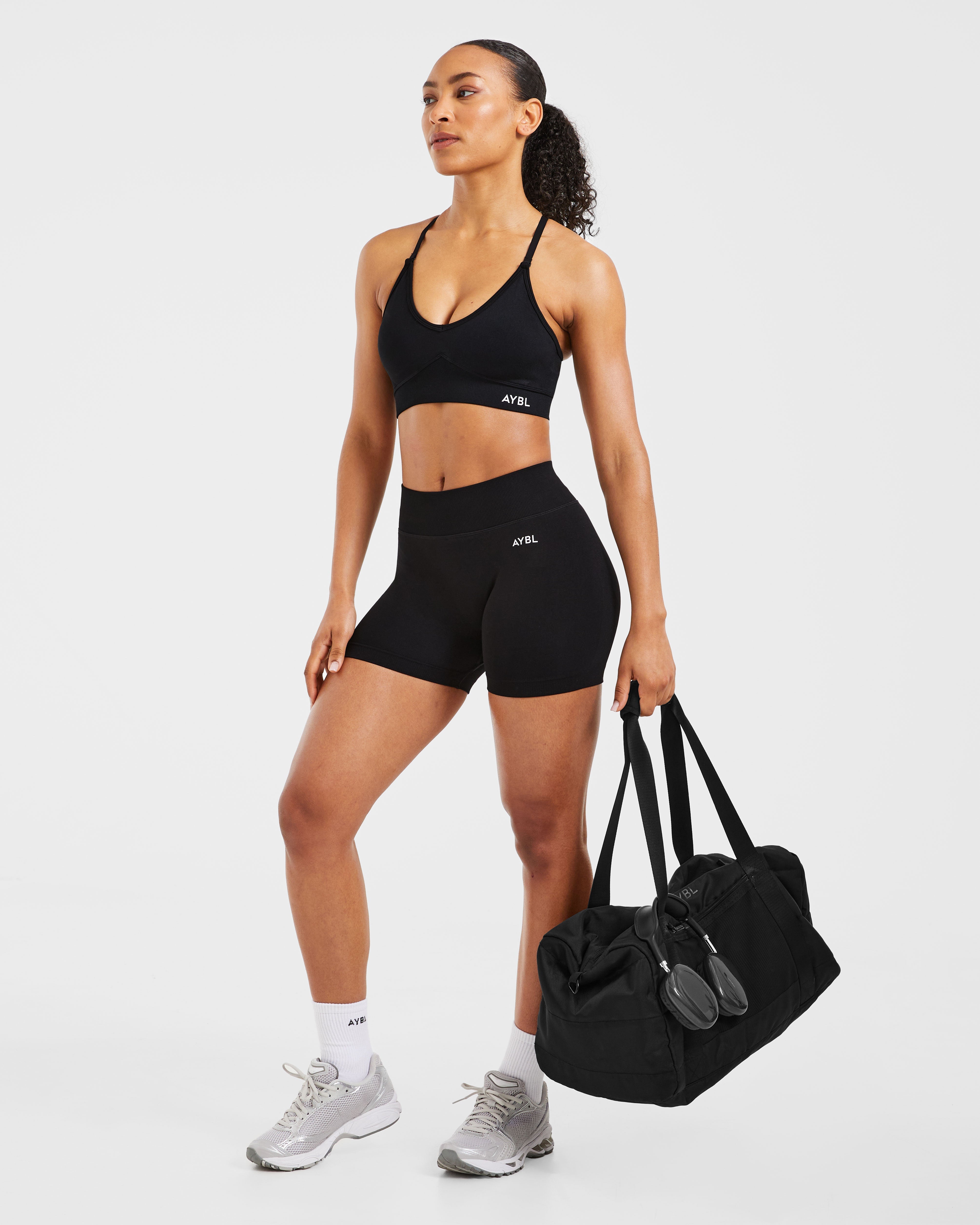 Adapt Seamless Shorts | 4.5" - Black