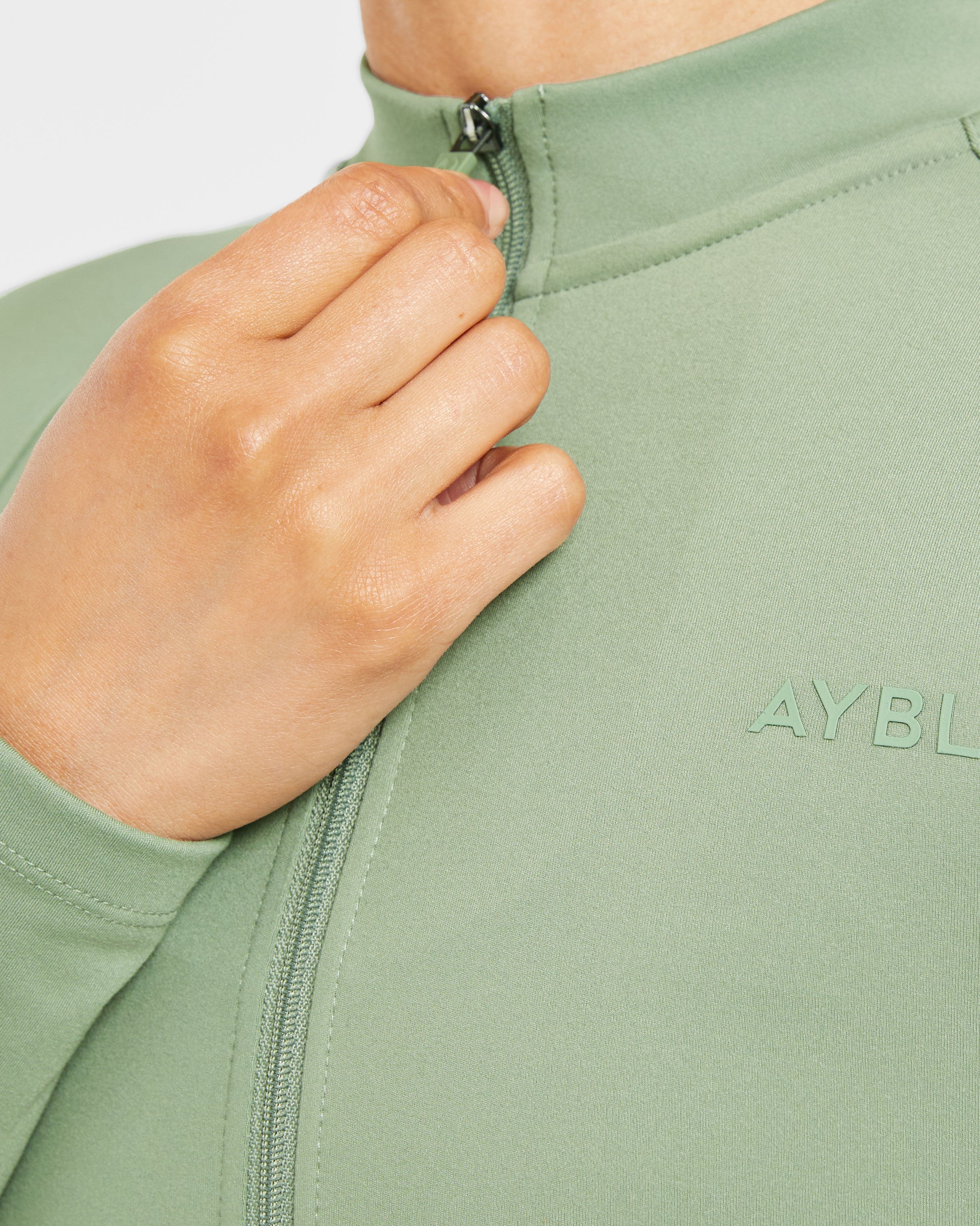 Staple Zip Jacket - Olive Green