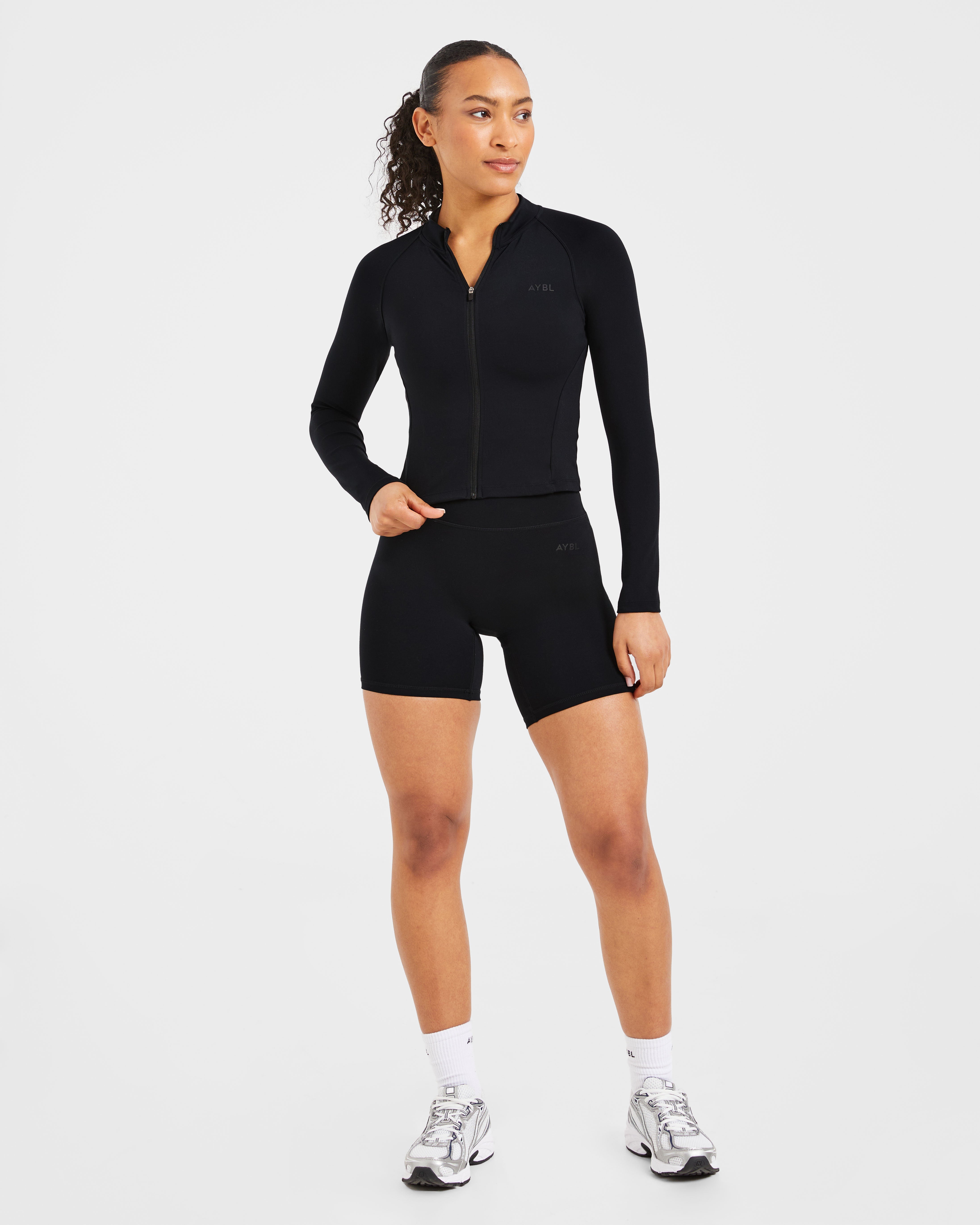 Staple Zip Jacket - Black