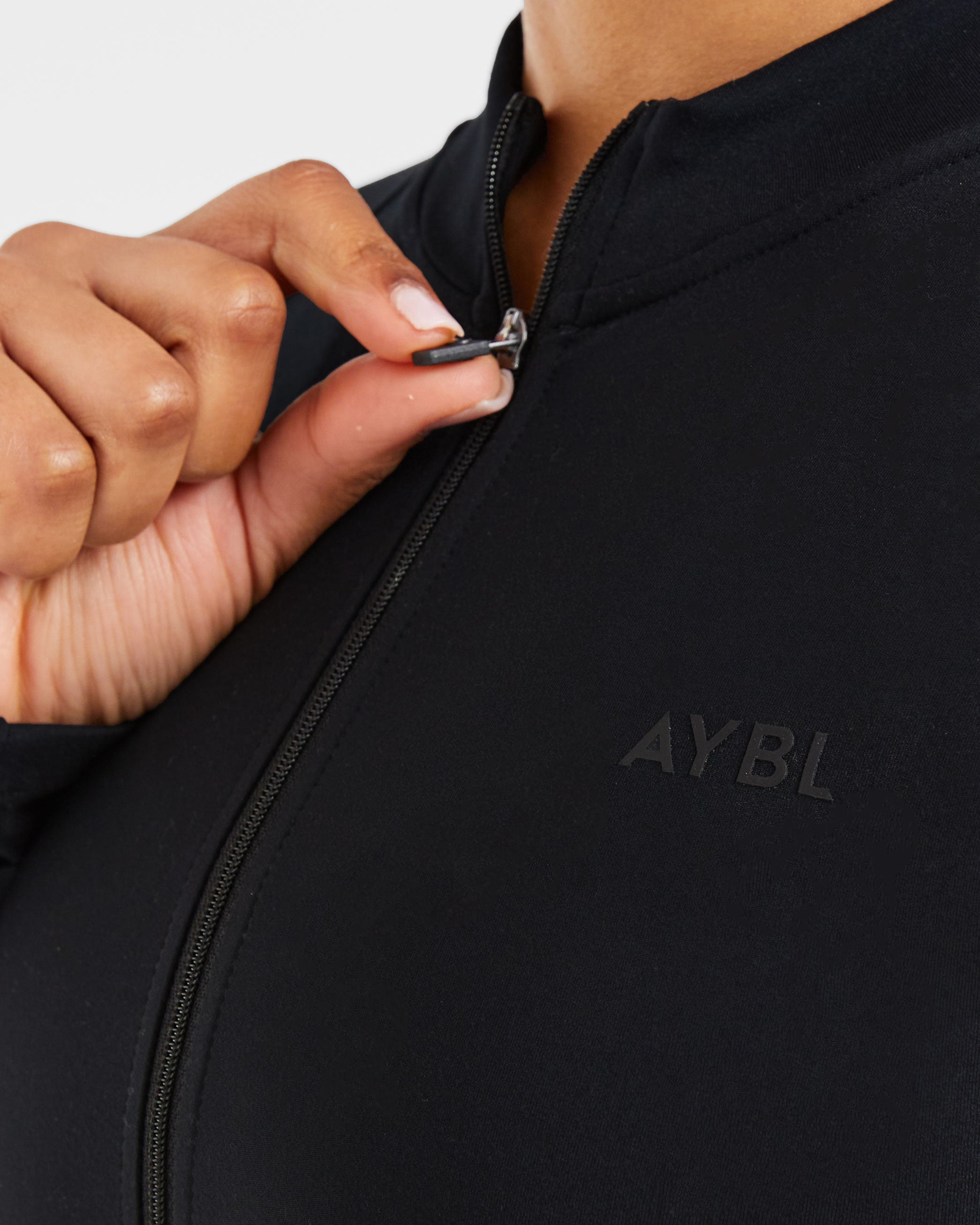 Staple Zip Jacket - Black