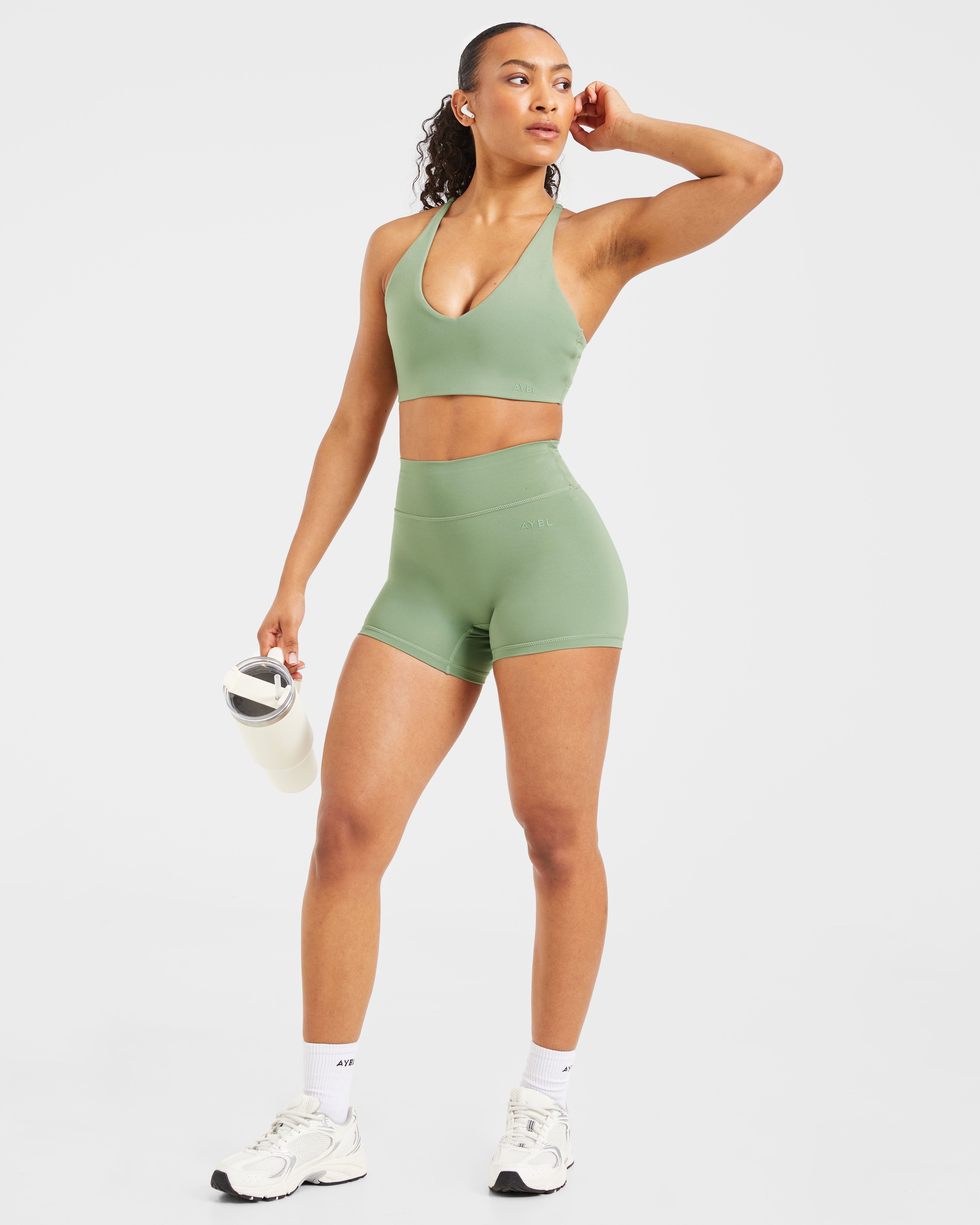 Staple Shorts - Olive Green