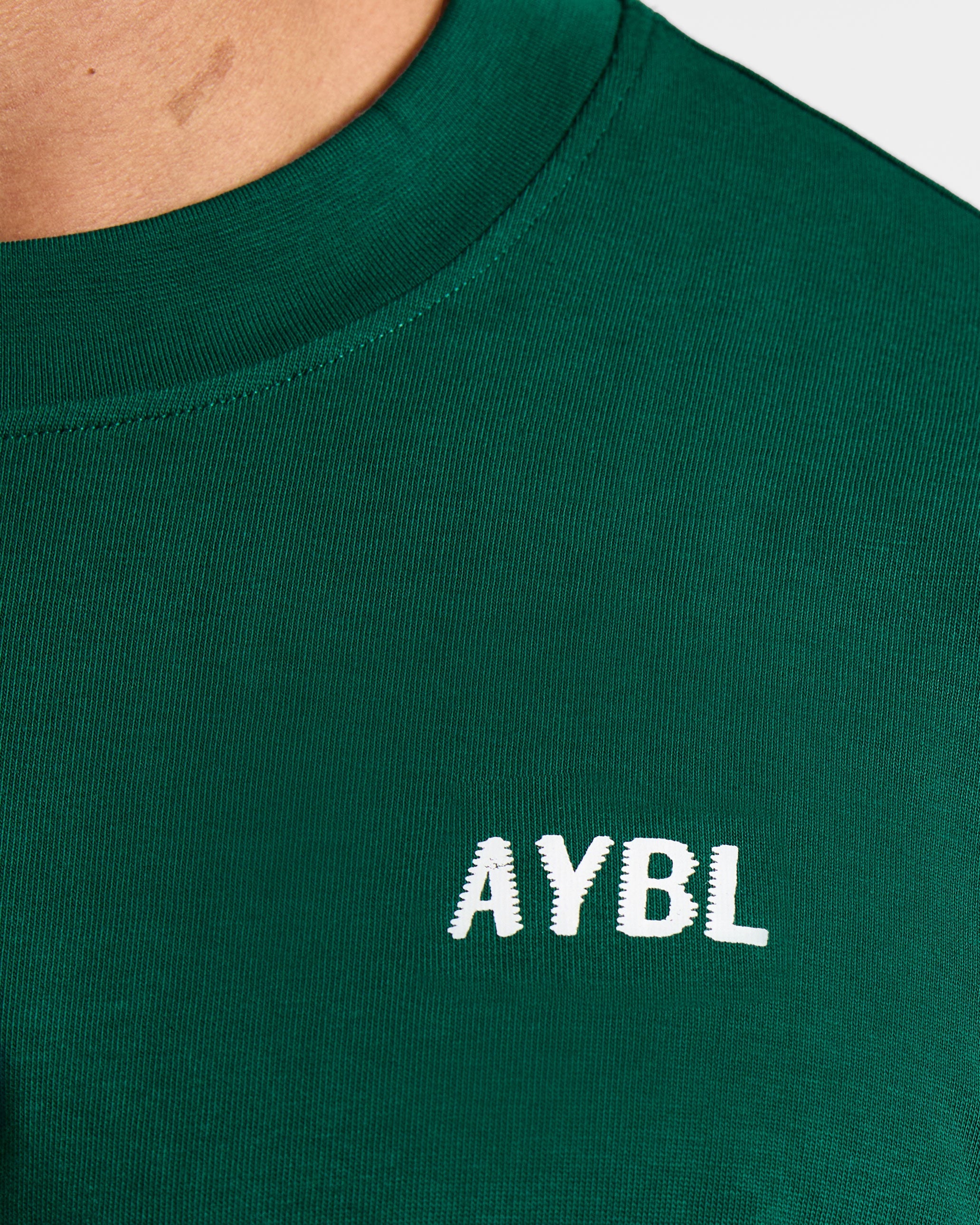 Lift Heavy Oversized T Shirt - Forest Green