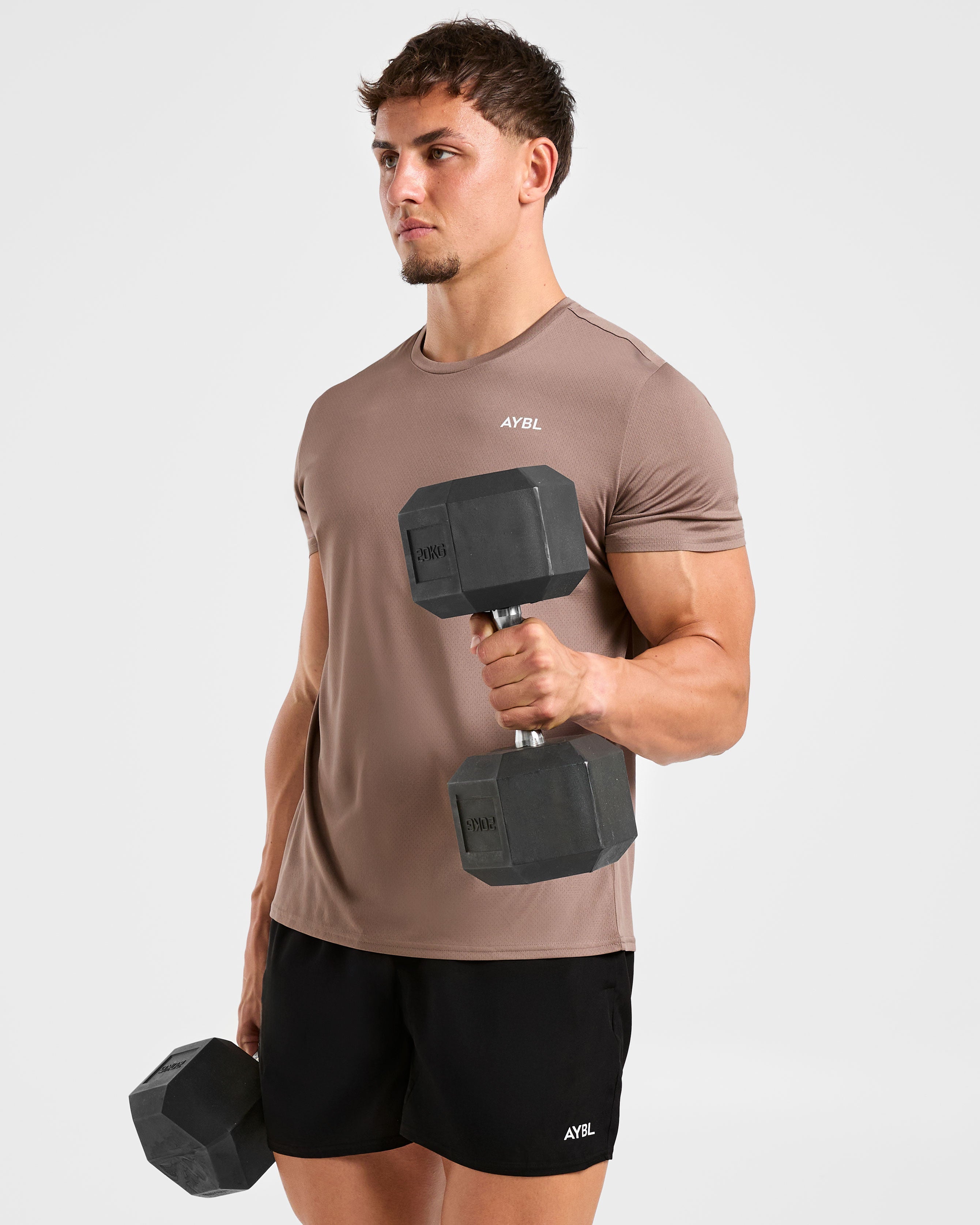 Origin T Shirt - Mocha Brown