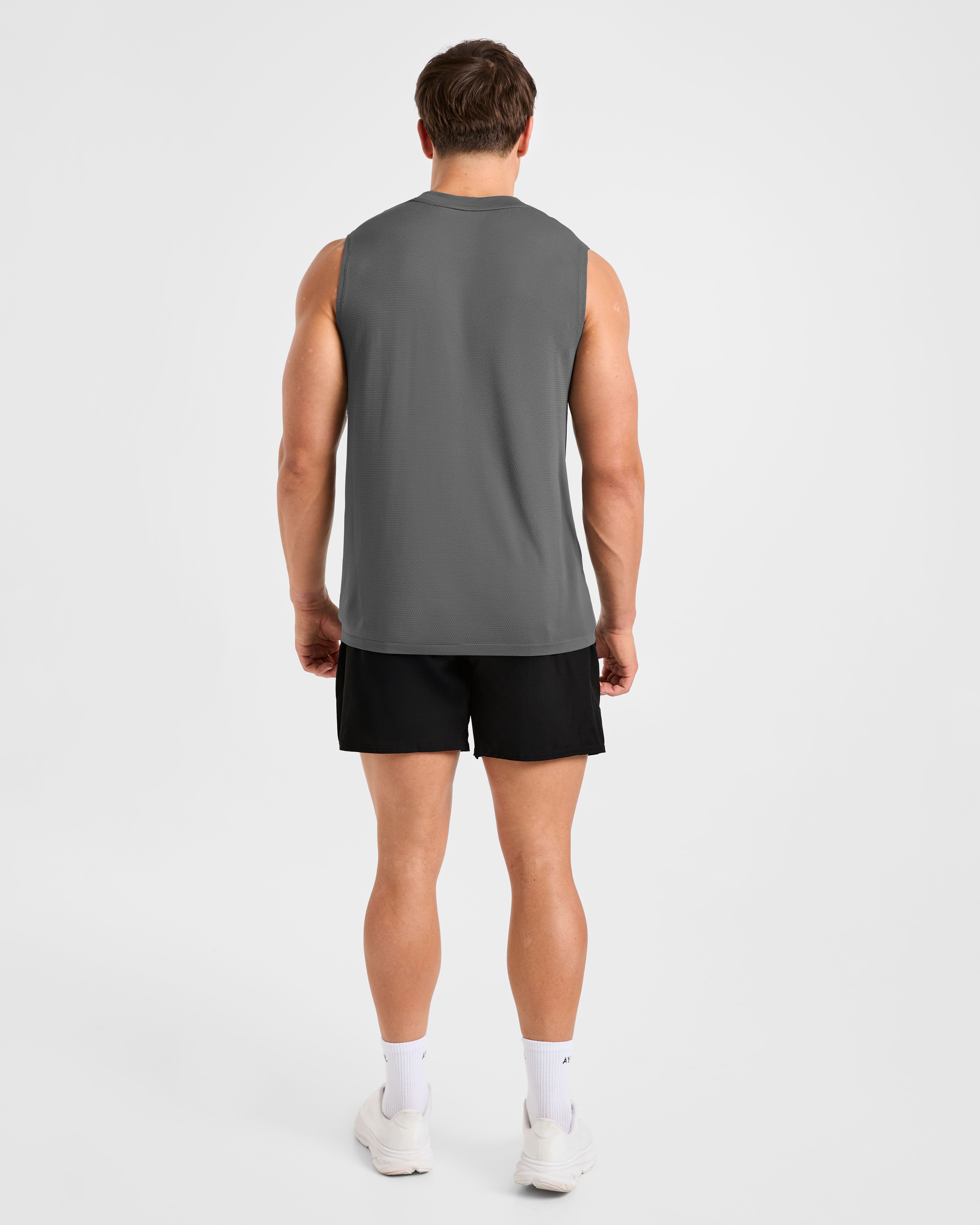 Attain Seamless Vest - Storm Grey
