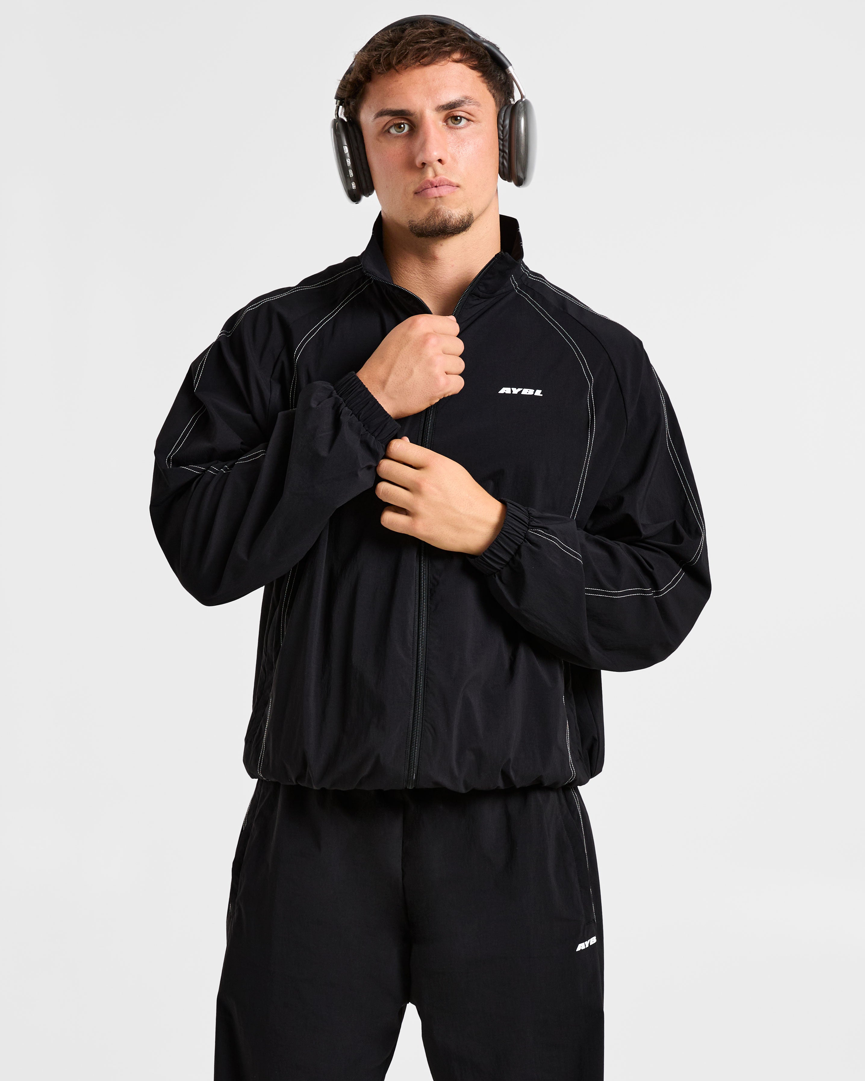 Restore Track Jacket - Black