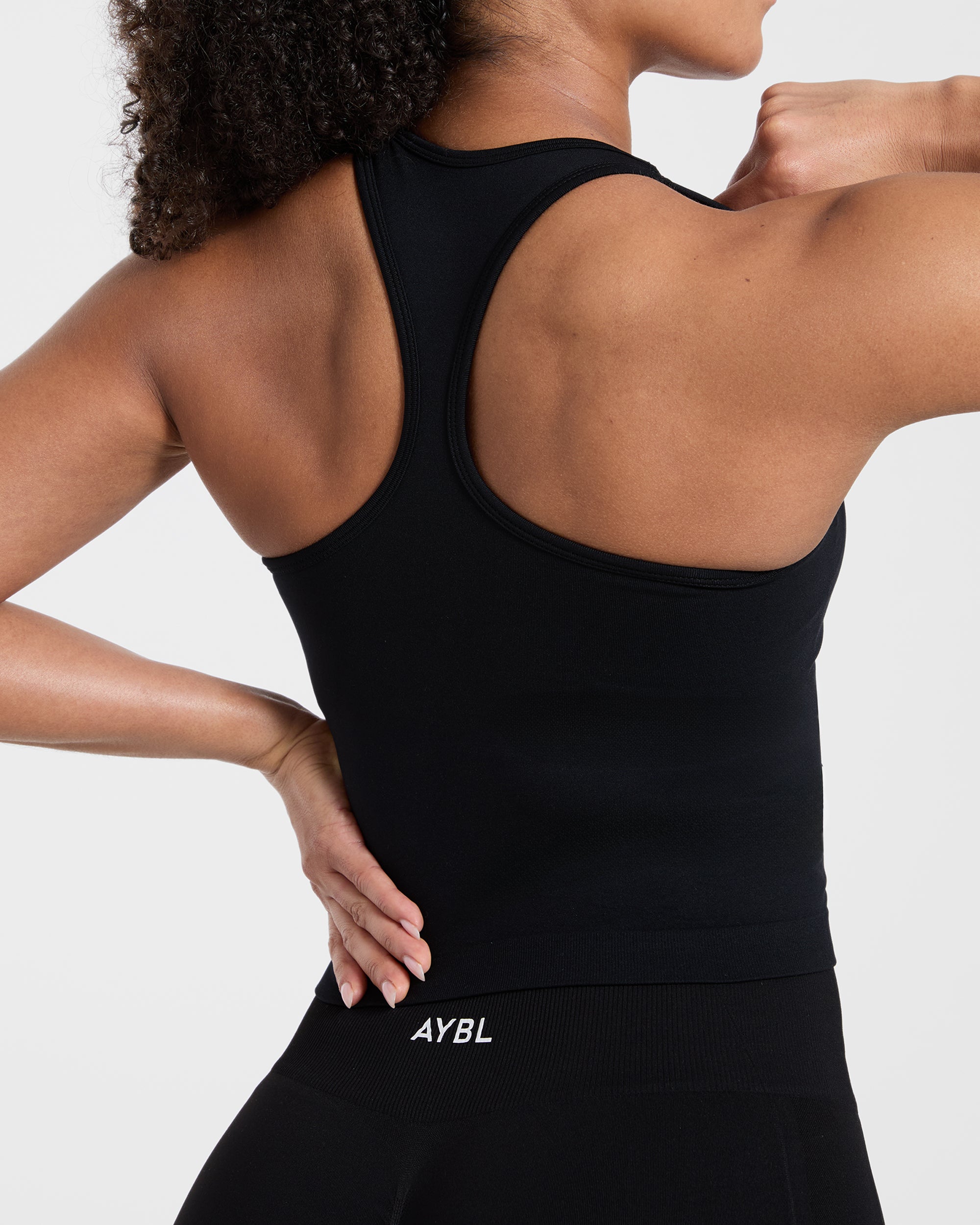 Empower Seamless Tank Top - Black