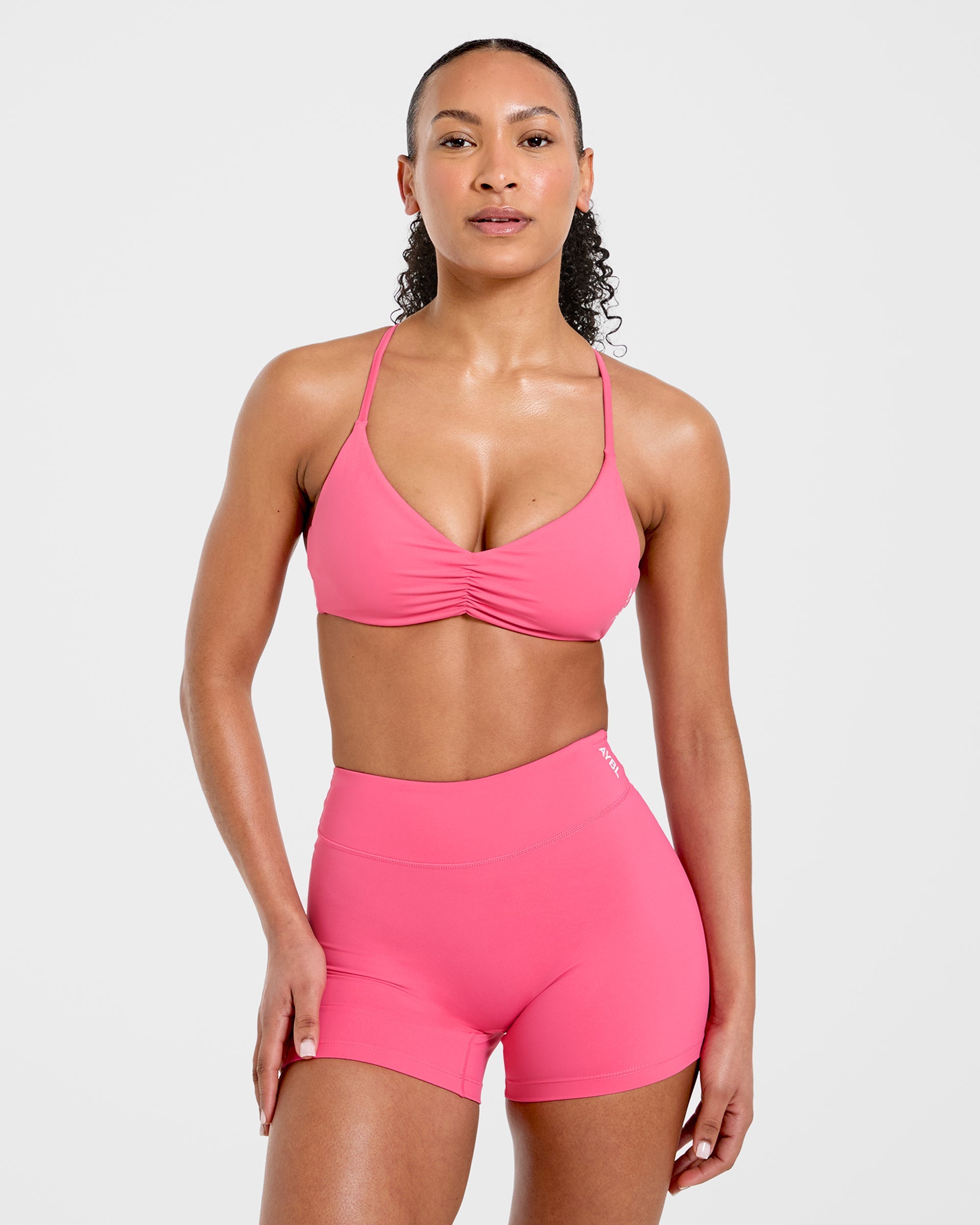Physique Sports Bra - Roseberry Pink