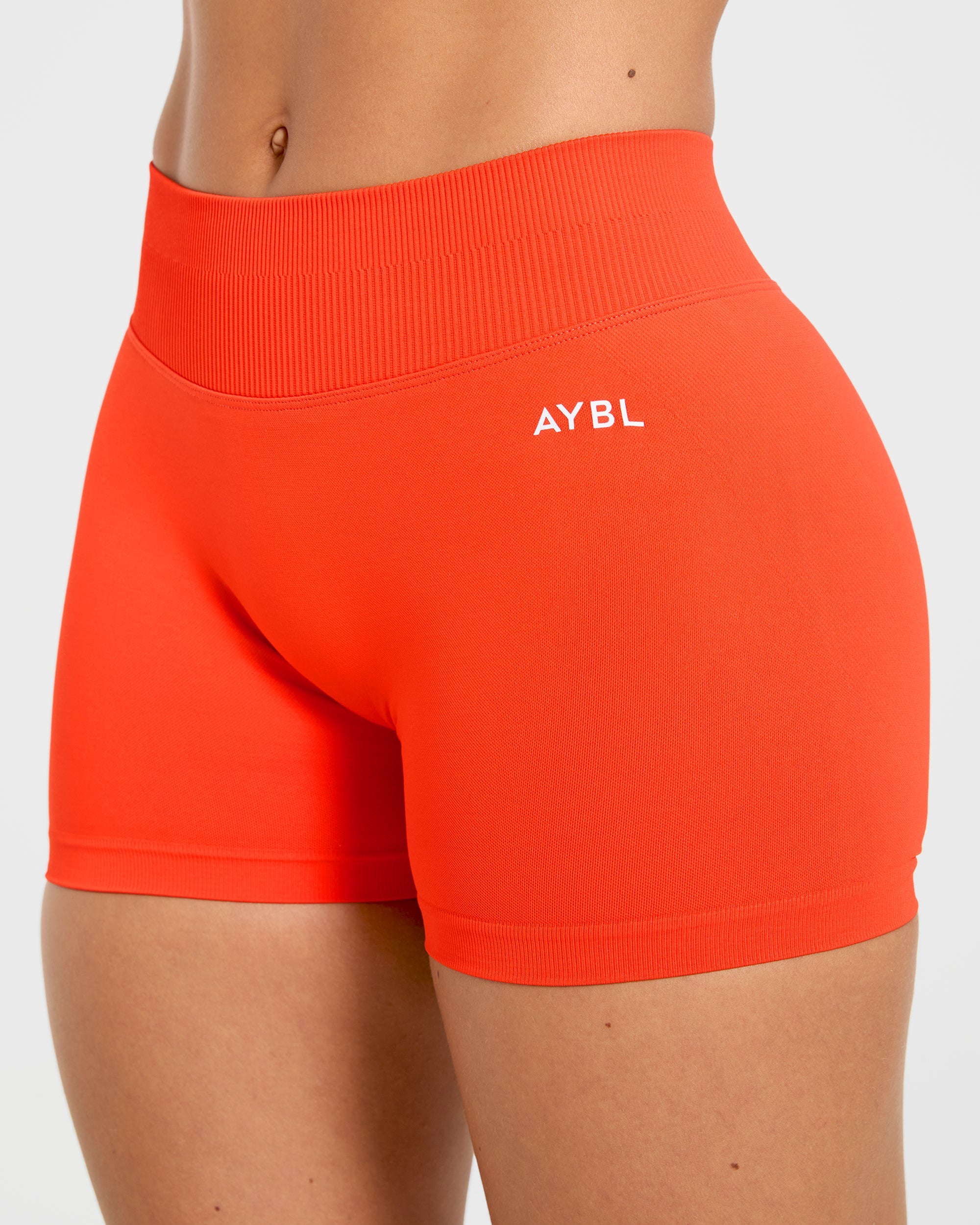 Enhance Seamless Shorts | 3.5" - Summer Orange