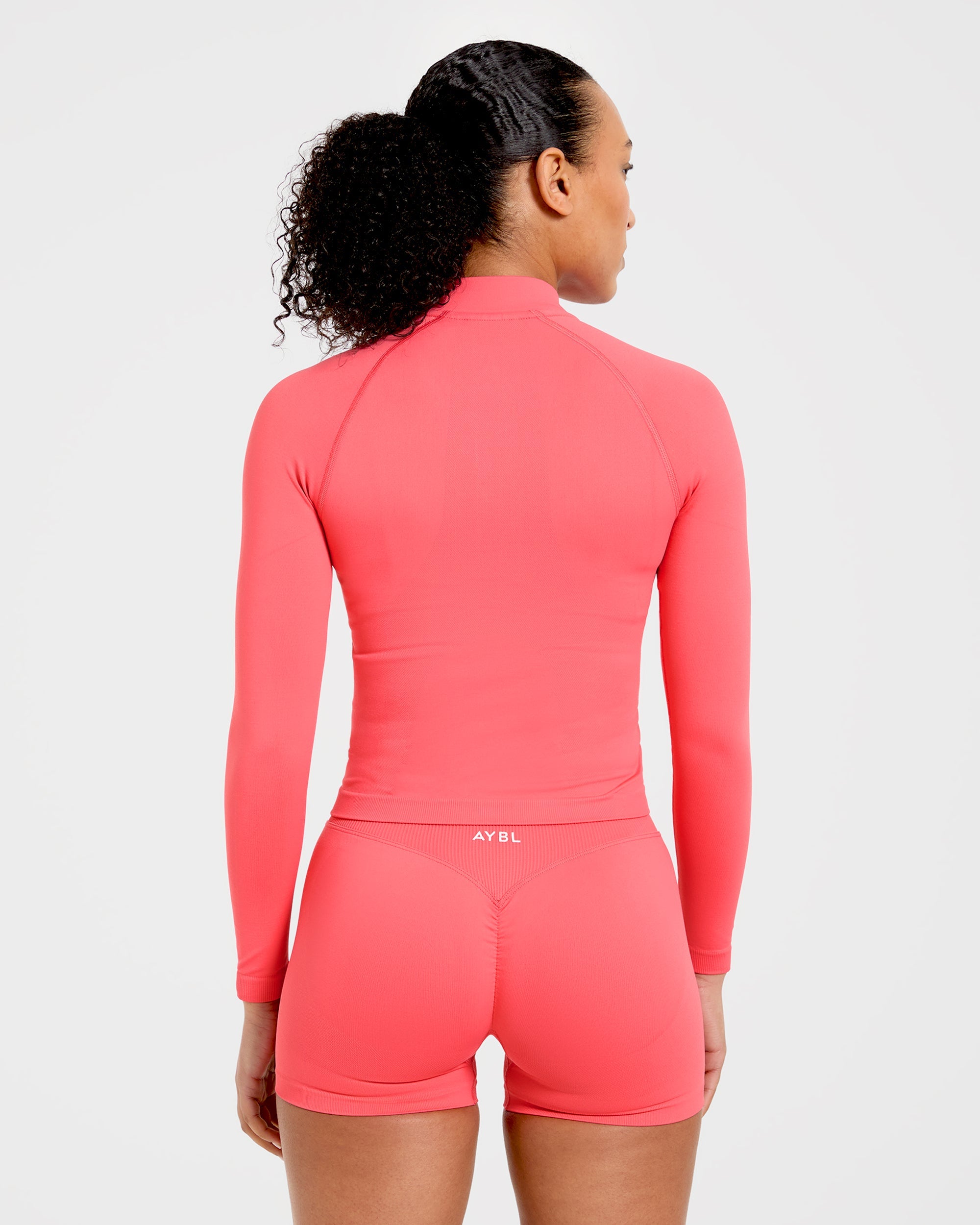 Enhance Seamless Jacket  - Summer Coral