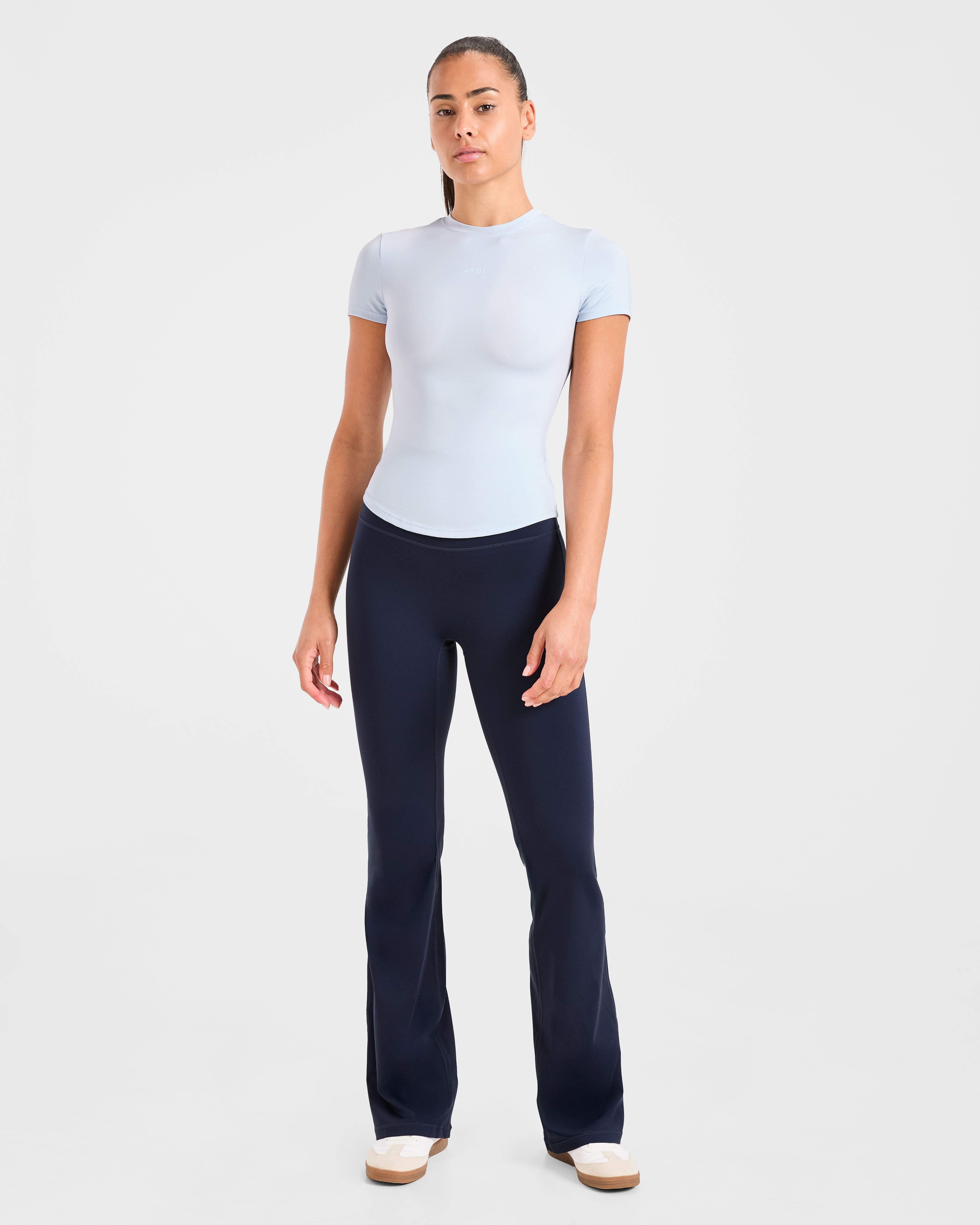 Sculpt T Shirt - Pastel Blue