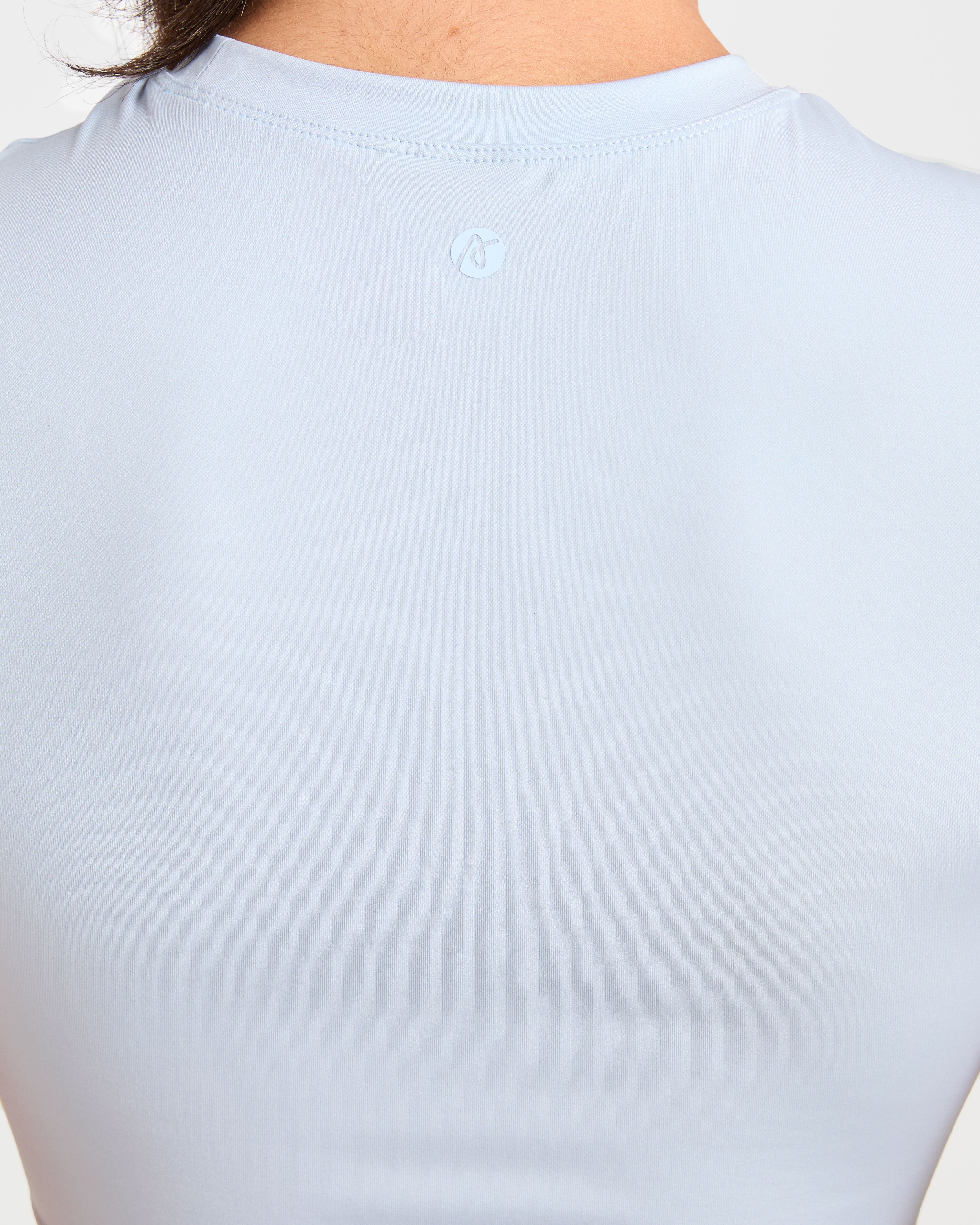 Sculpt T Shirt - Pastel Blue