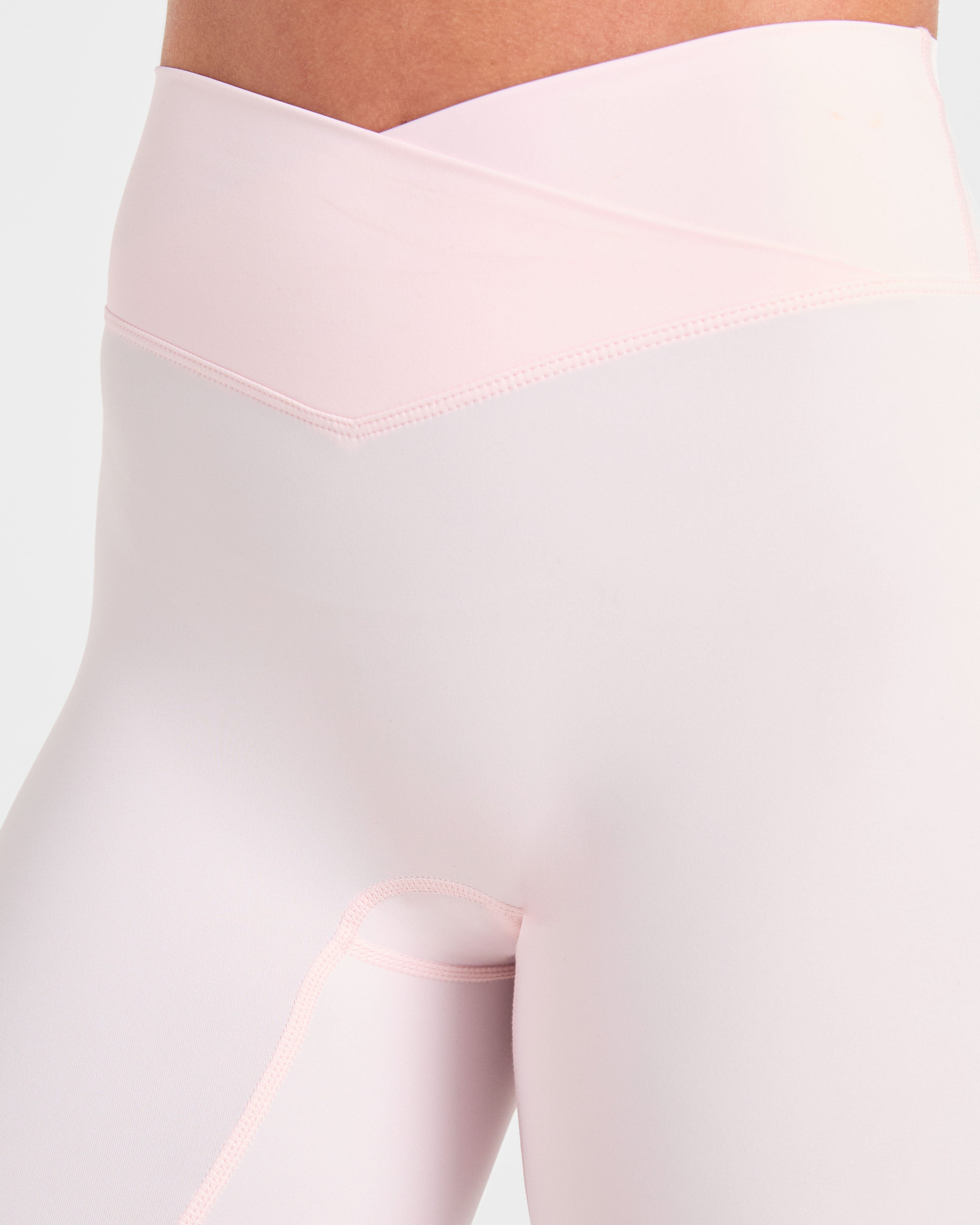 Sculpt Wrap Leggings - Iced Pink