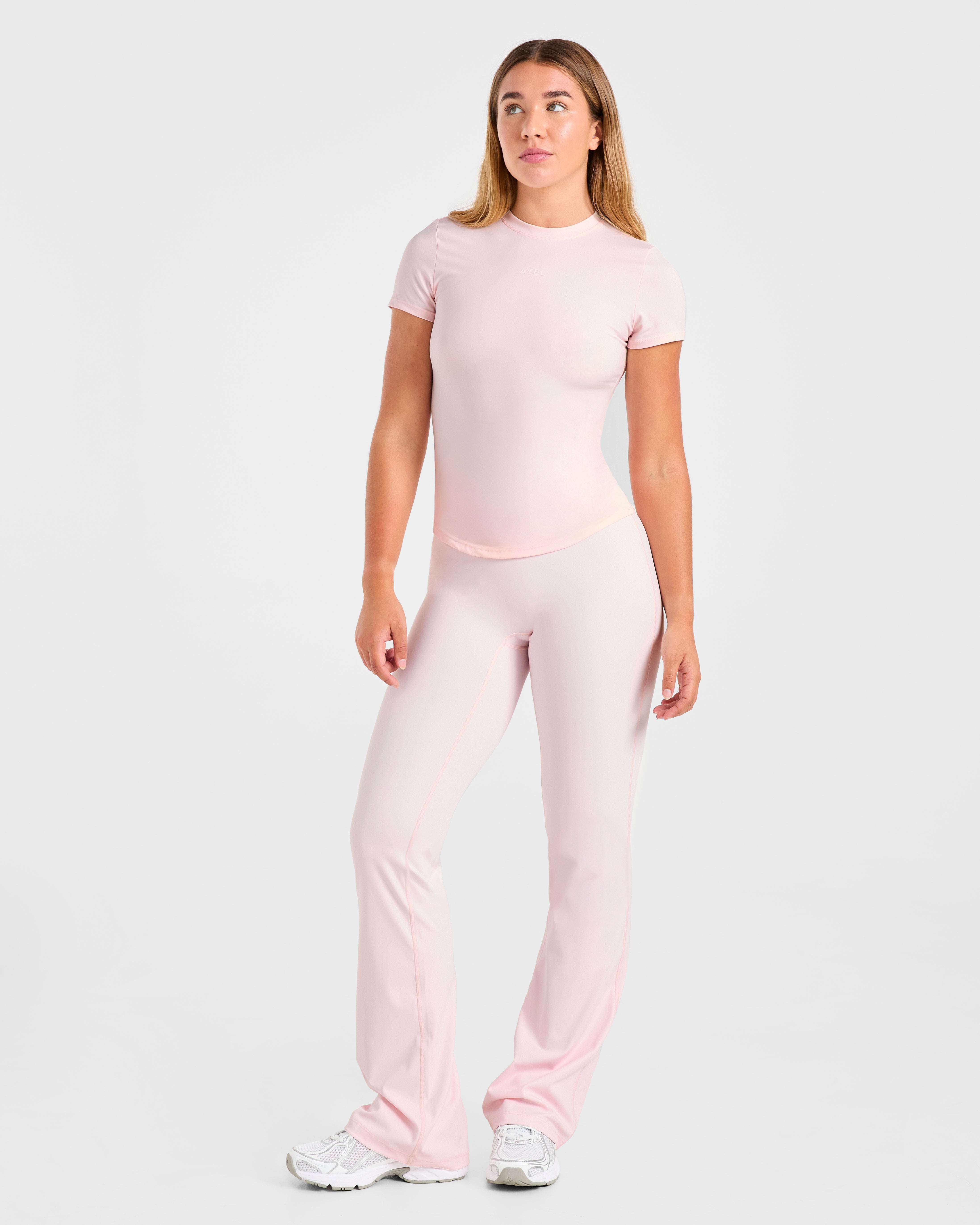 Sculpt T Shirt - Pastel Pink