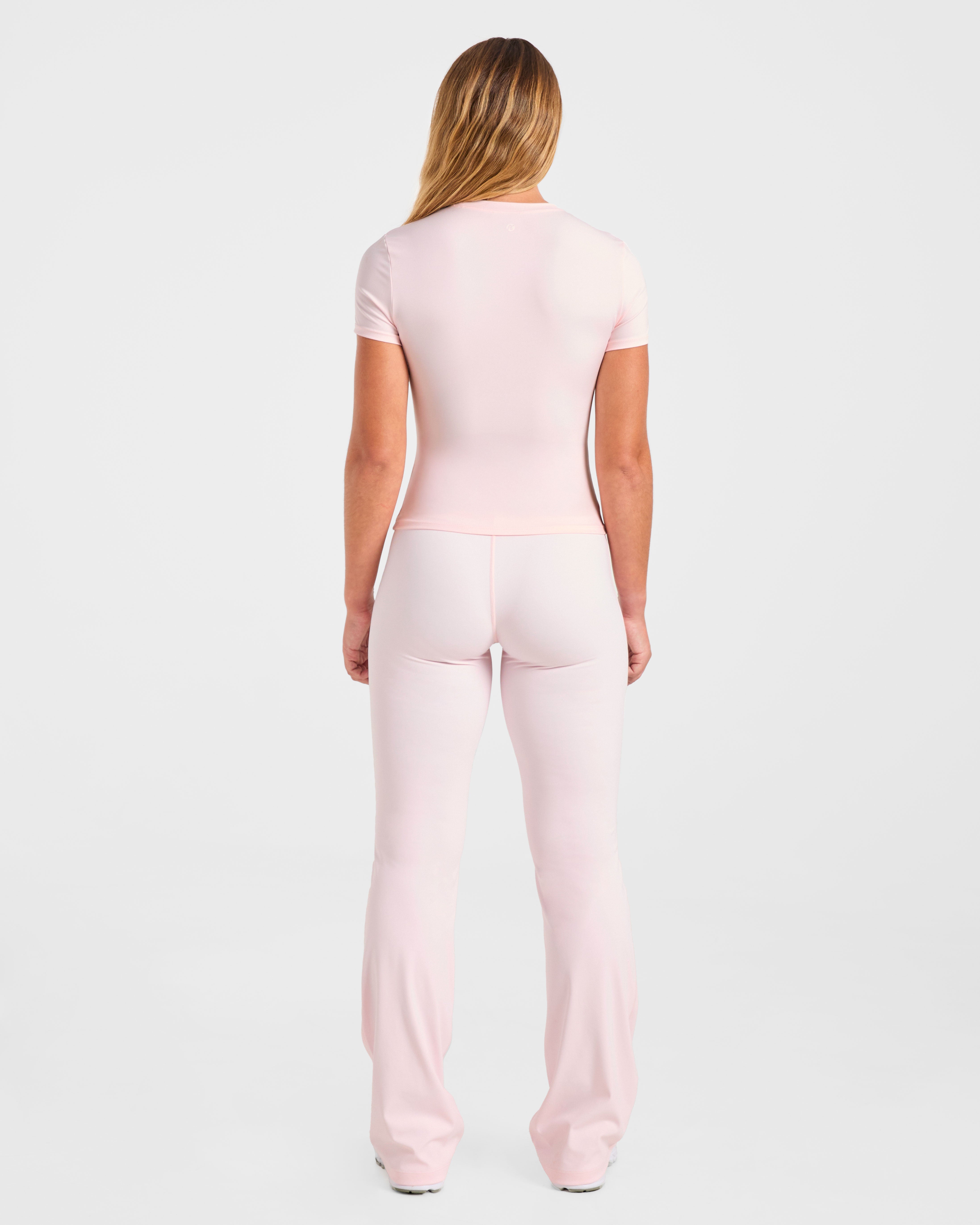 Sculpt T Shirt - Pastel Pink