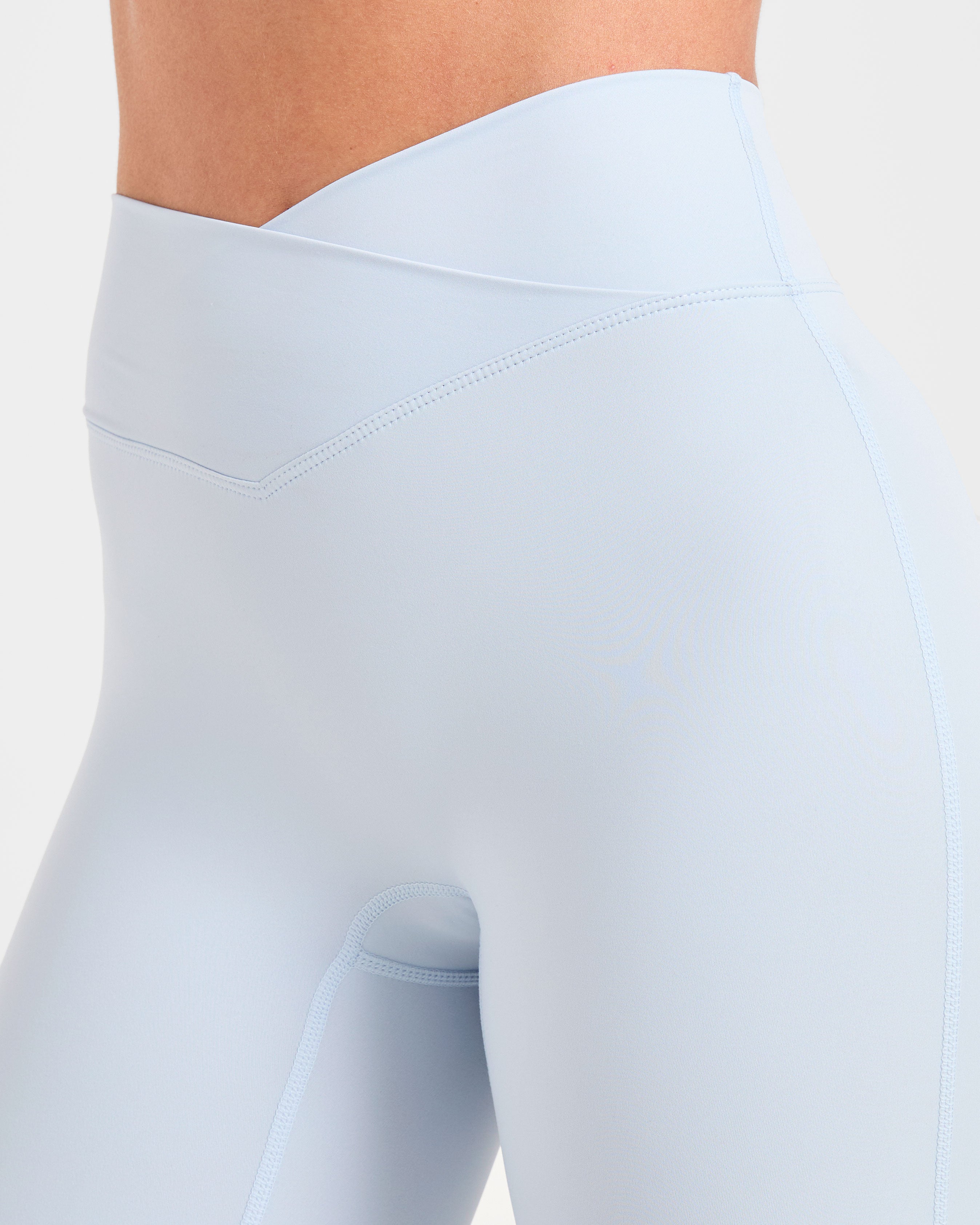 Sculpt Wrap Leggings - Iced Blue
