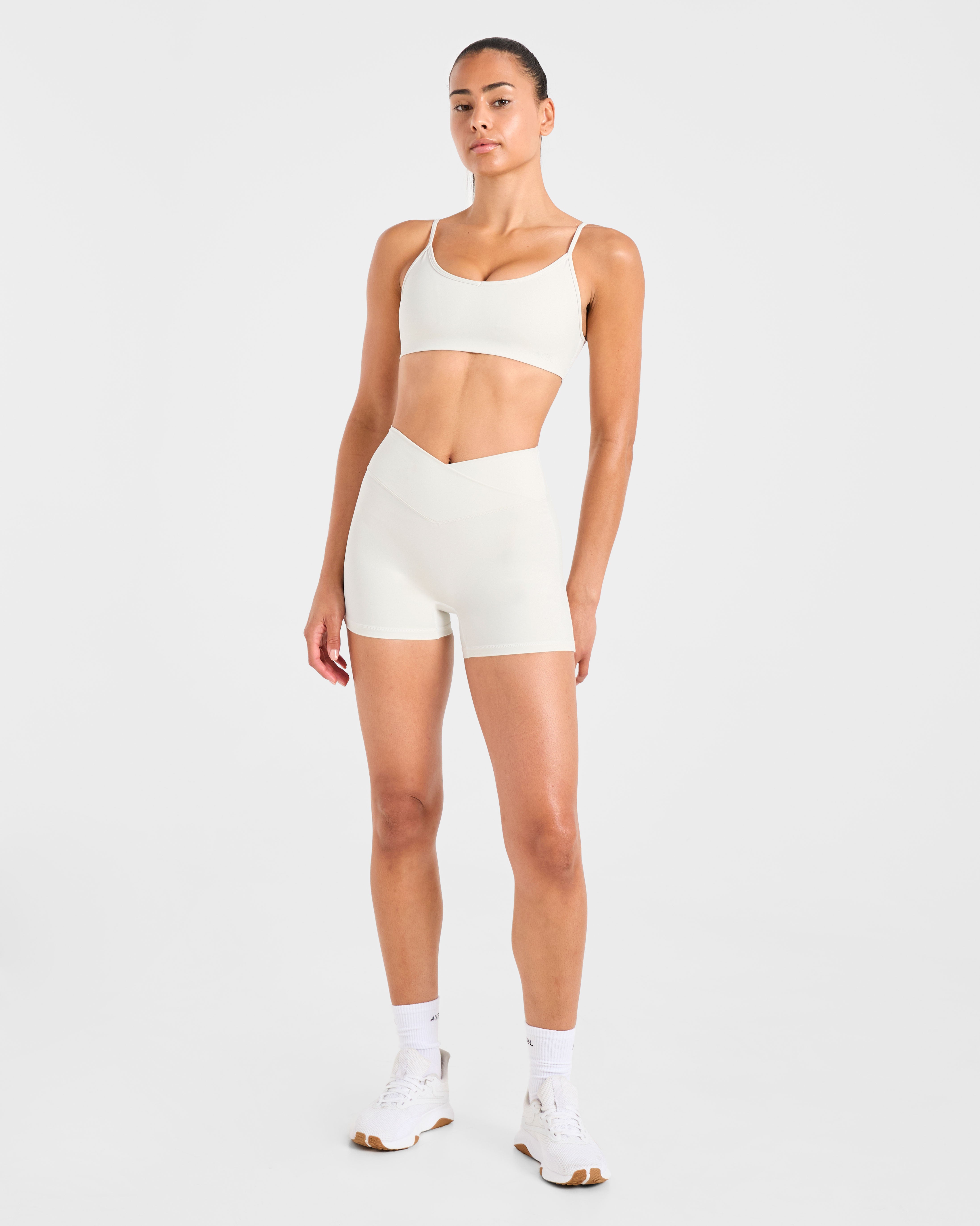 Sculpt Wrap Sports Bra - Tofu