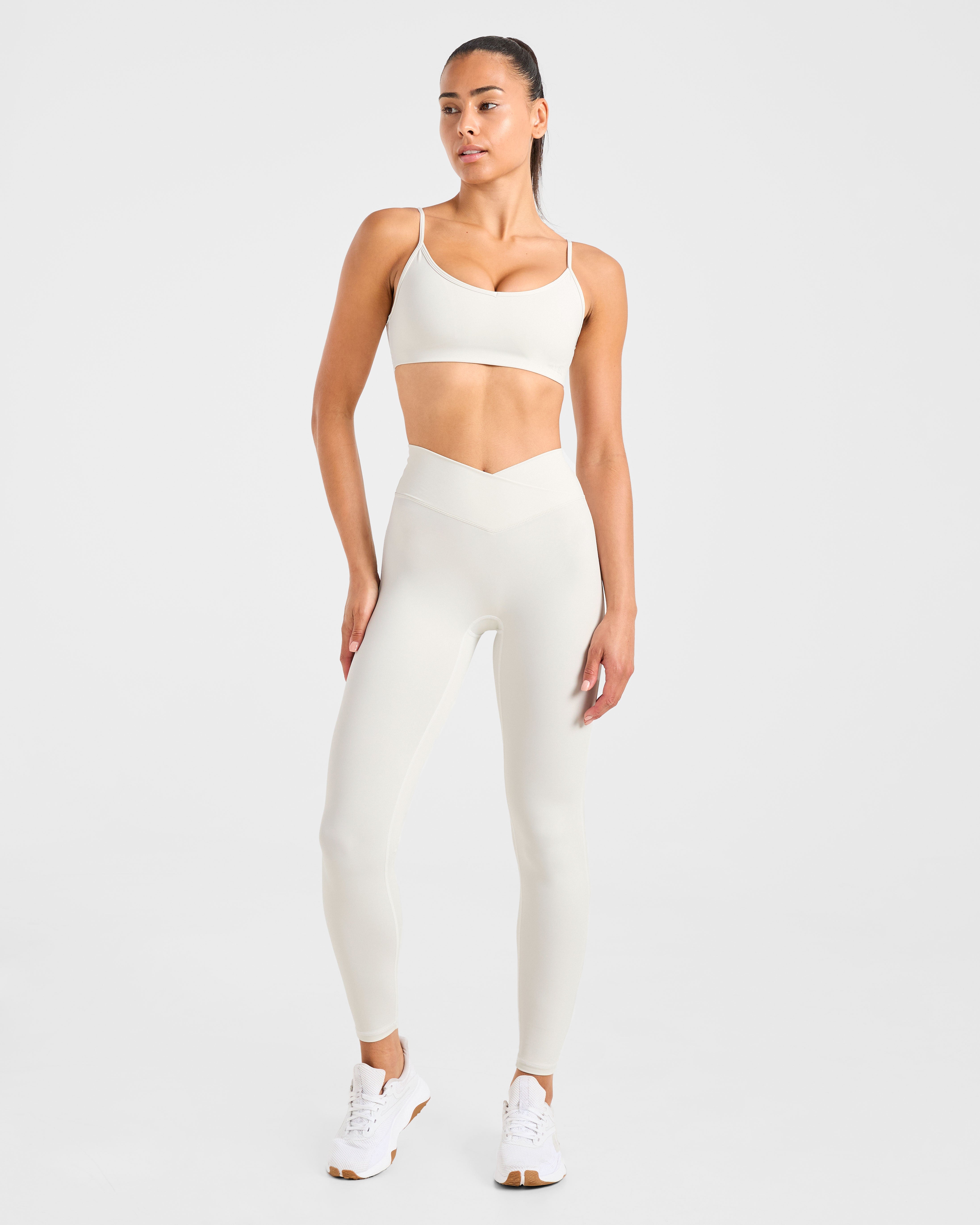 Sculpt Wrap Leggings - Tofu