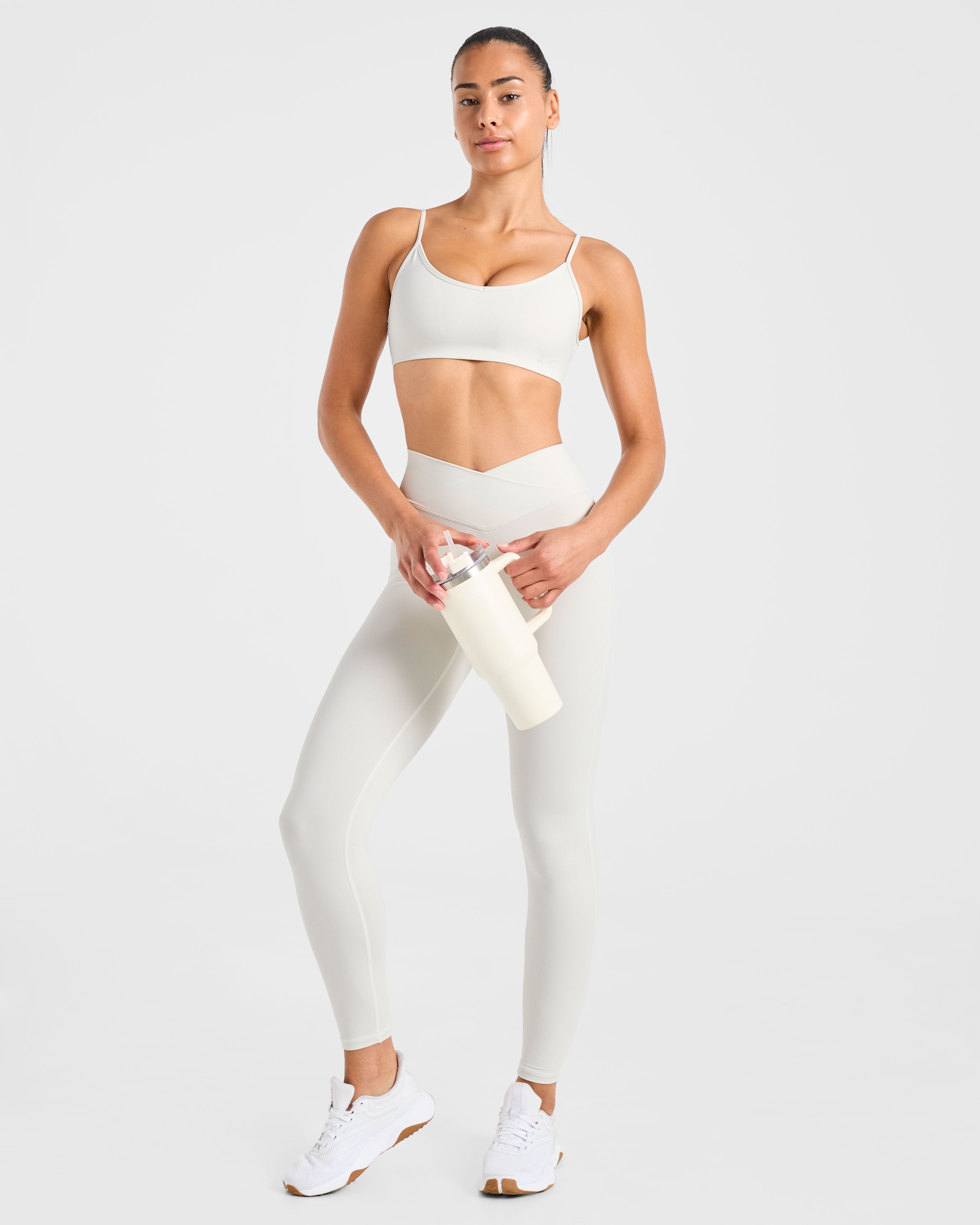 Sculpt Wrap Leggings - Tofu