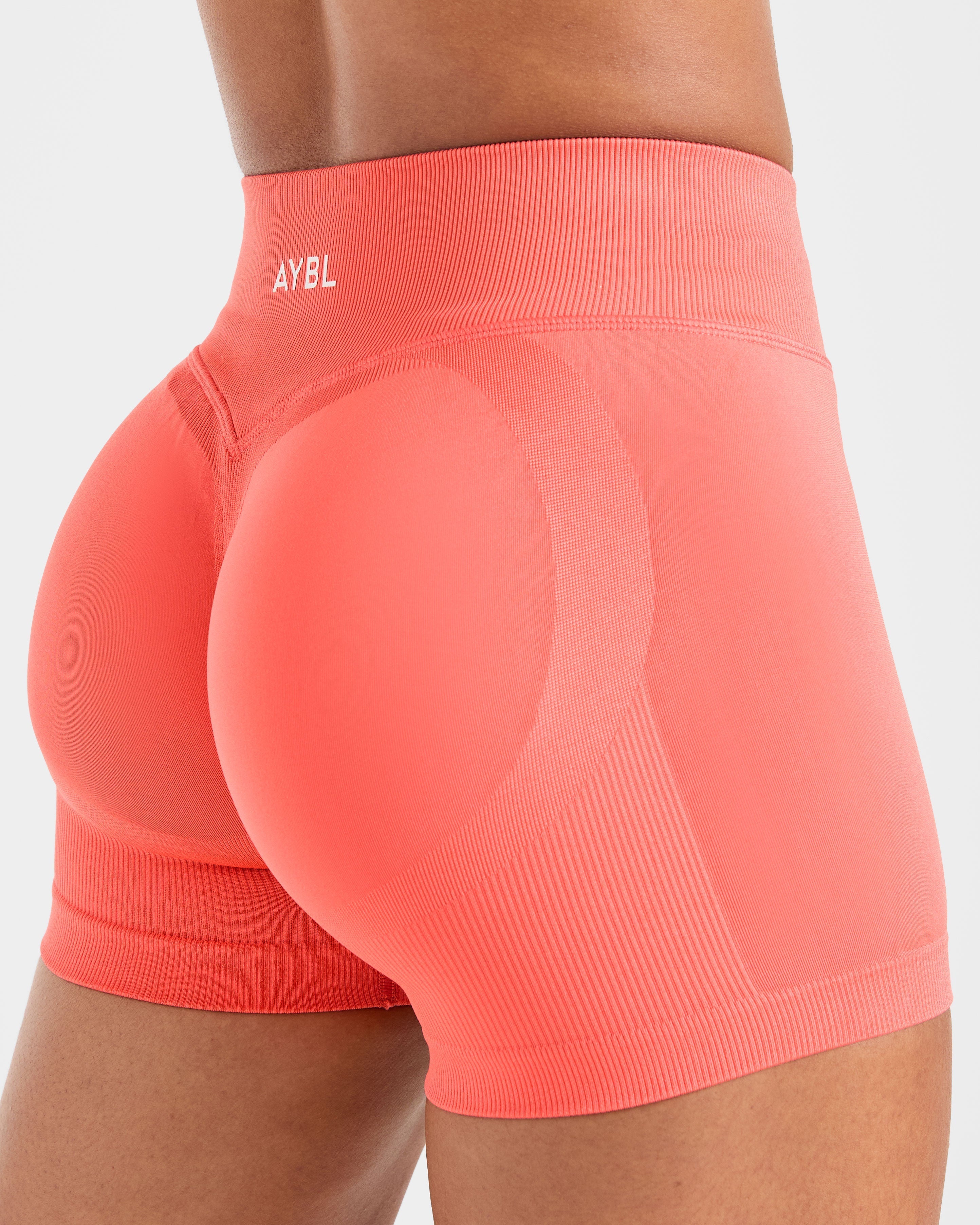Adapt Seamless Shorts | 4.5" - Summer Peach