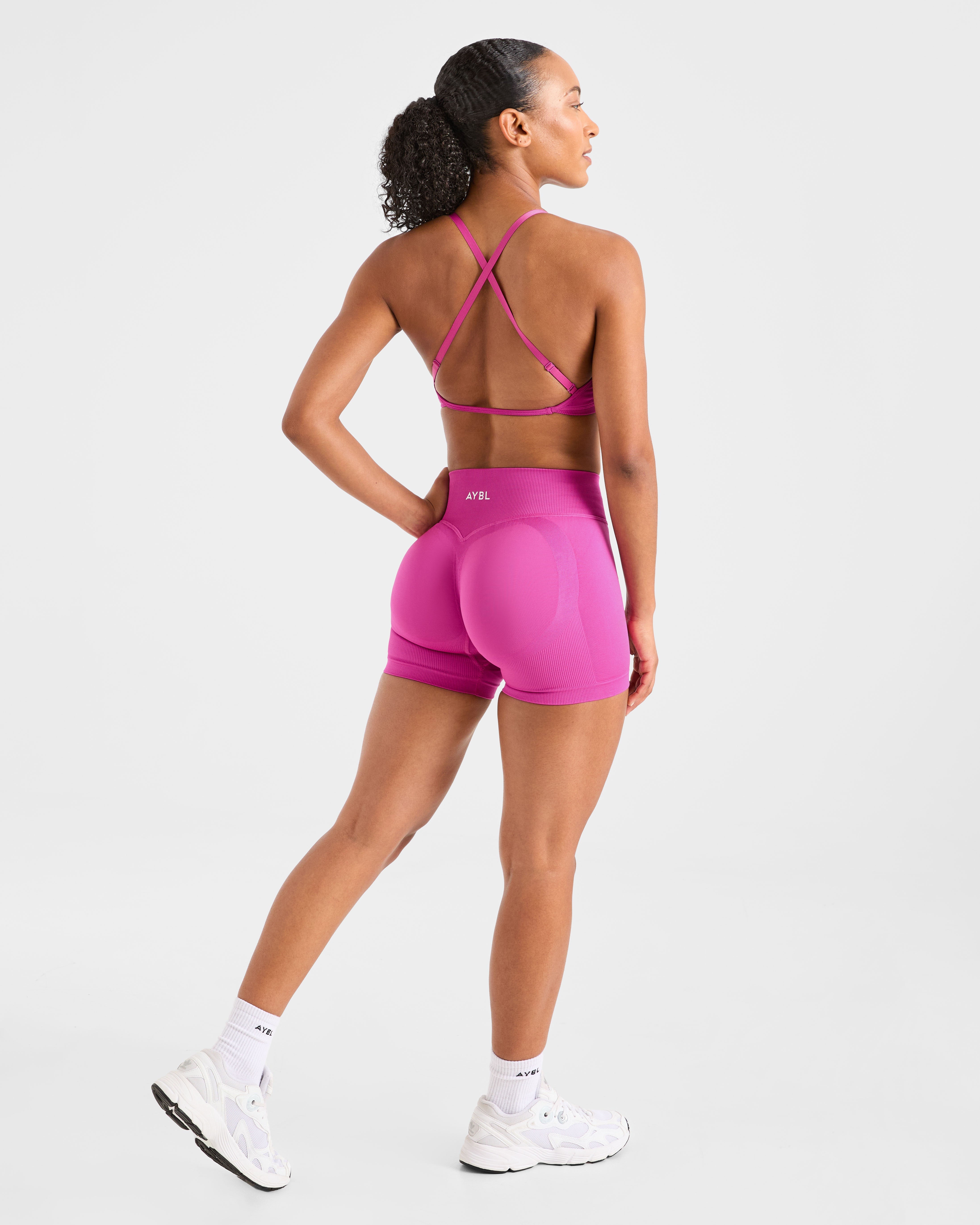 Adapt Seamless Shorts | 4.5" - Pink