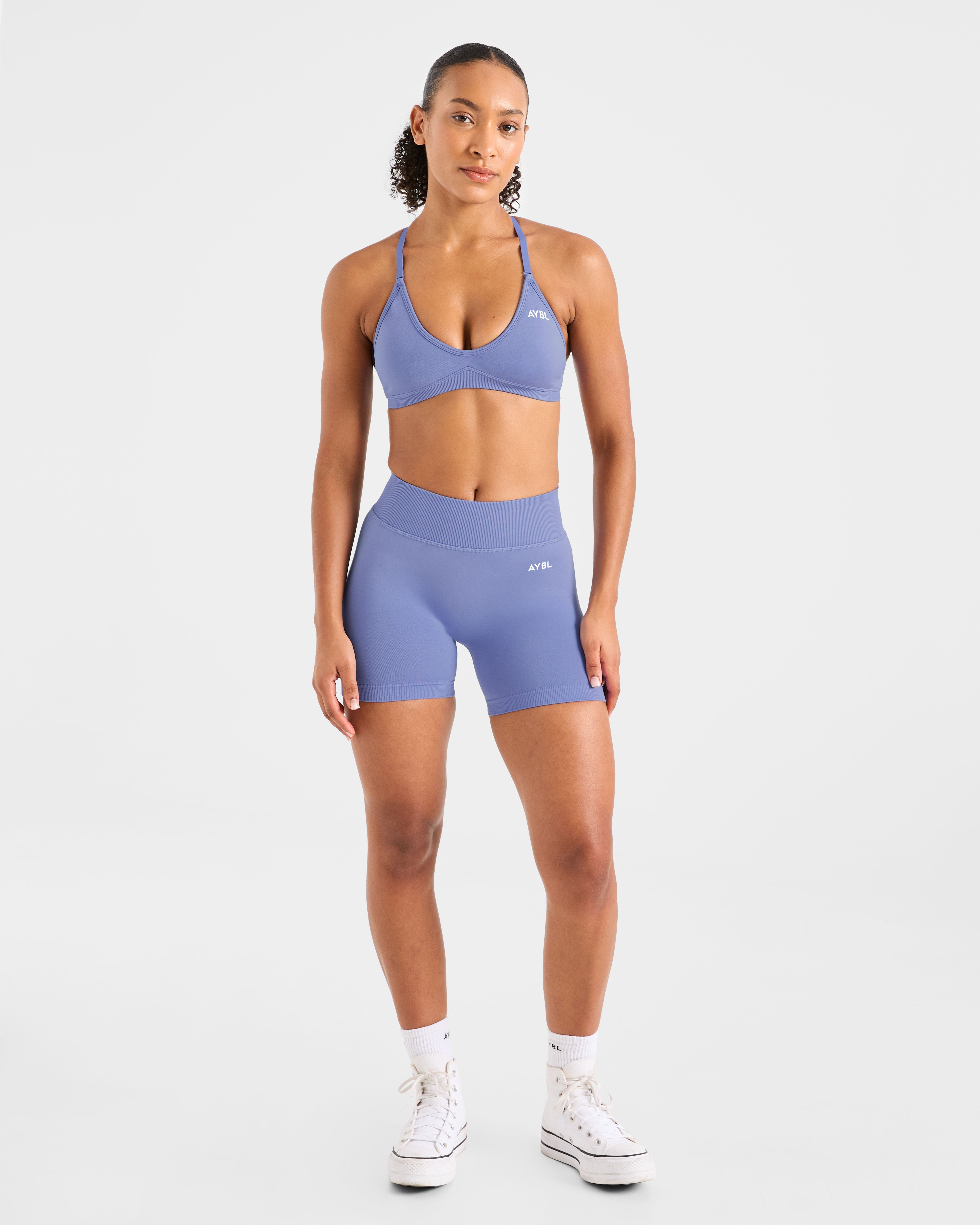 Adapt Seamless Shorts | 4.5" - Iris Blue
