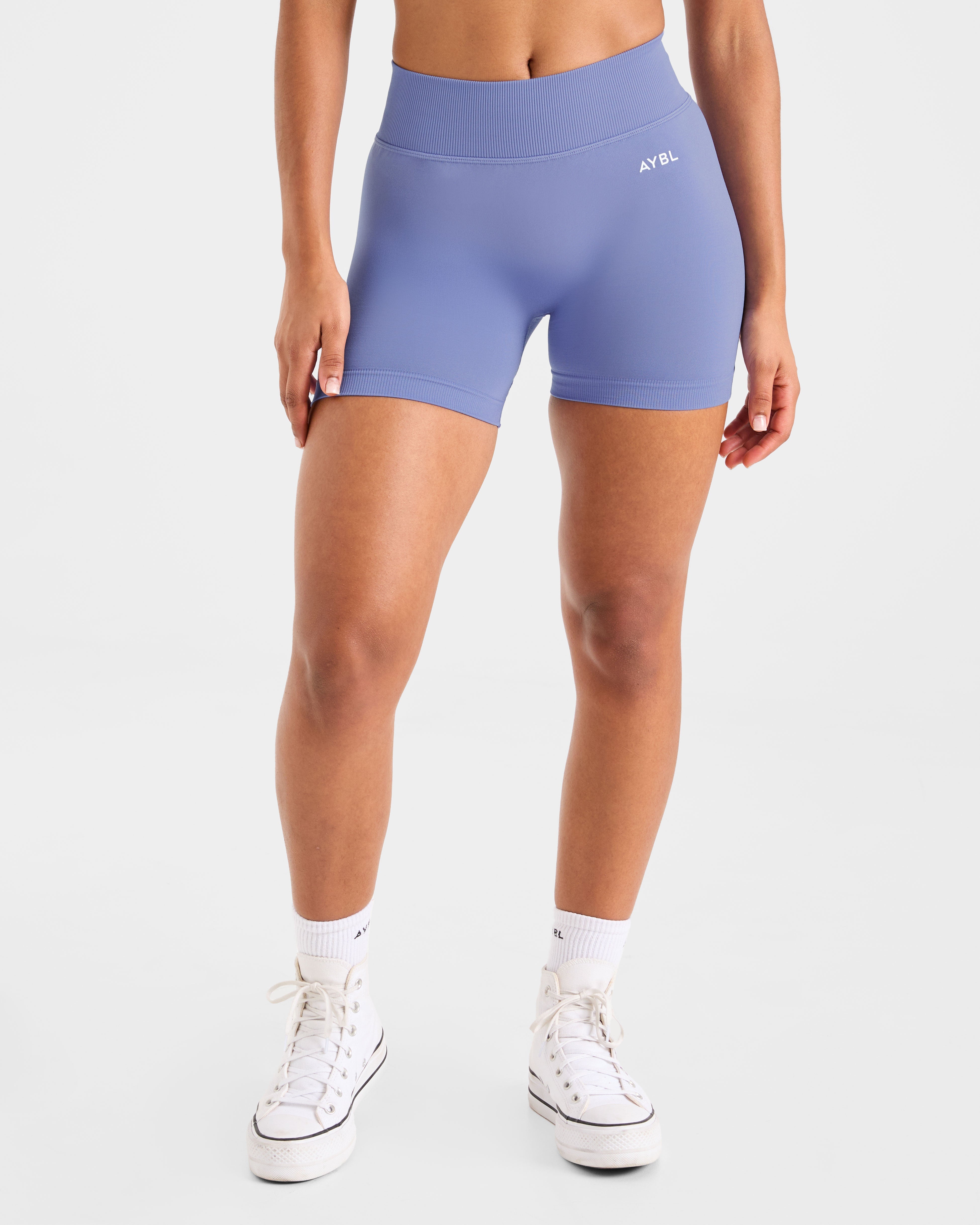 Adapt Seamless Shorts | 4.5" - Iris Blue