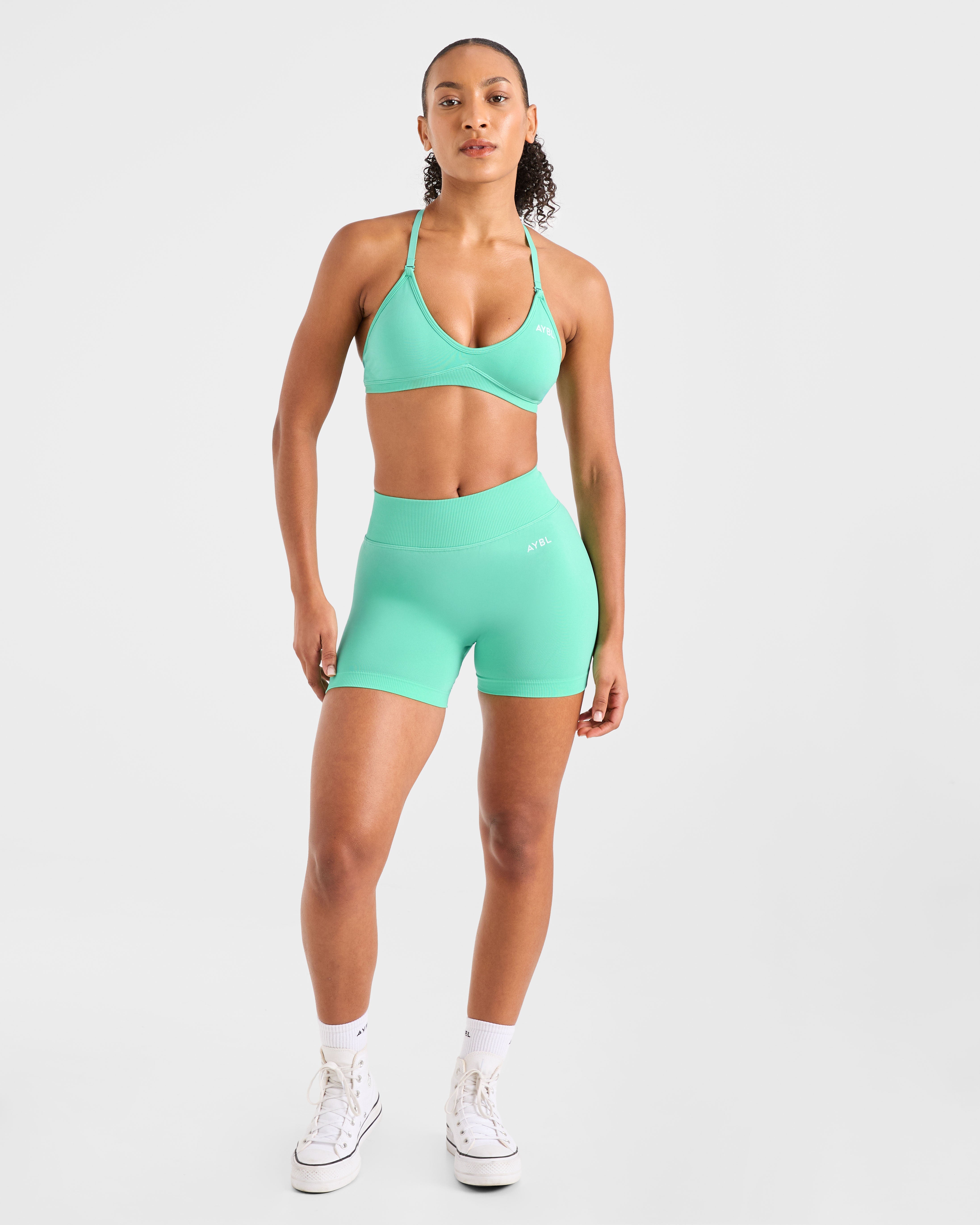 Adapt Seamless Shorts | 4.5" - Spring Mint