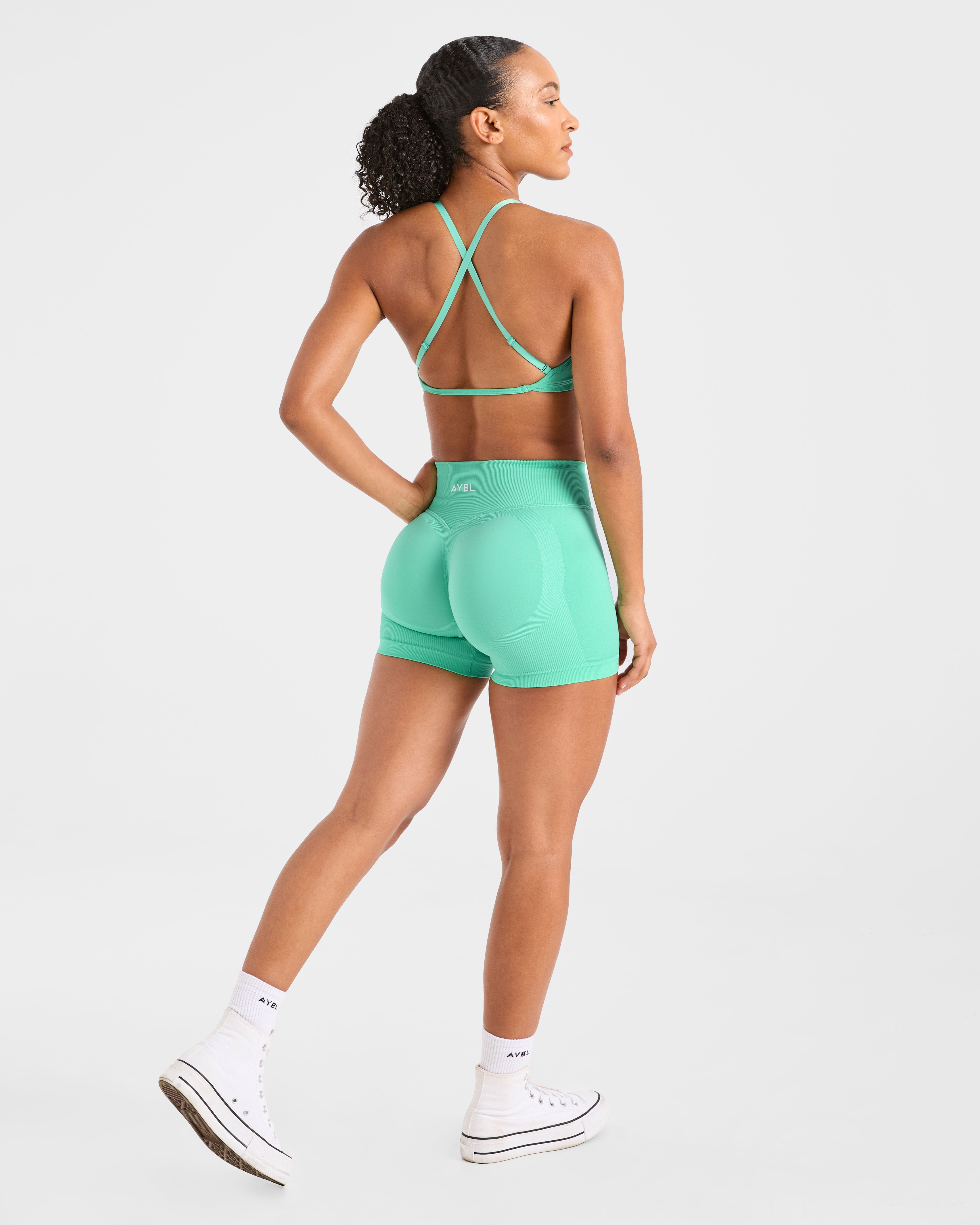 Adapt Seamless Shorts | 4.5" - Spring Mint